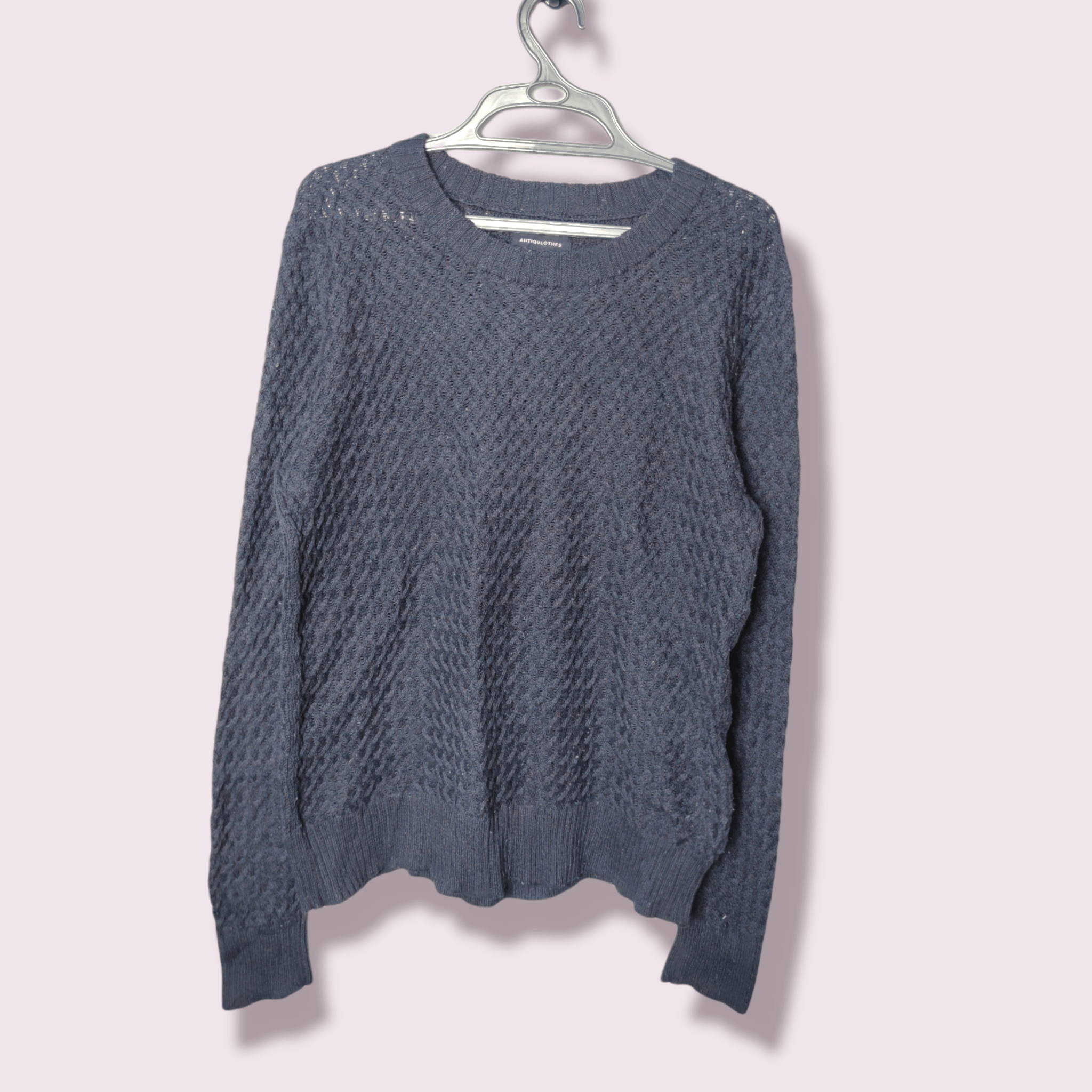 image of Antique x Aran Isles Knitwear Antiqulothes in Black, Men's (Size Large)