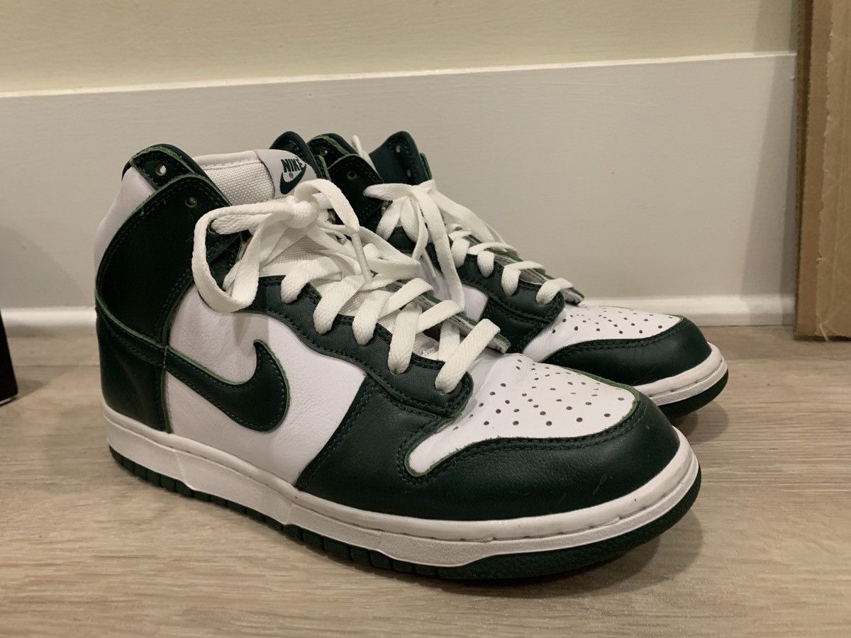 Nike Nike Dunk High Spartan Green sz 8 Size US 8 / EU 41 - 2 Thumbnail