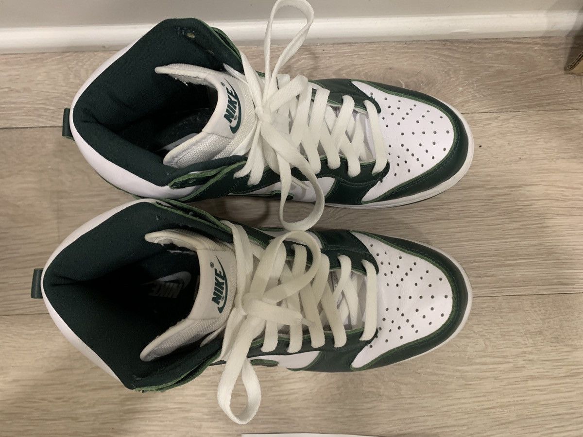 Nike Nike Dunk High Spartan Green sz 8 Size US 8 / EU 41 - 3 Thumbnail