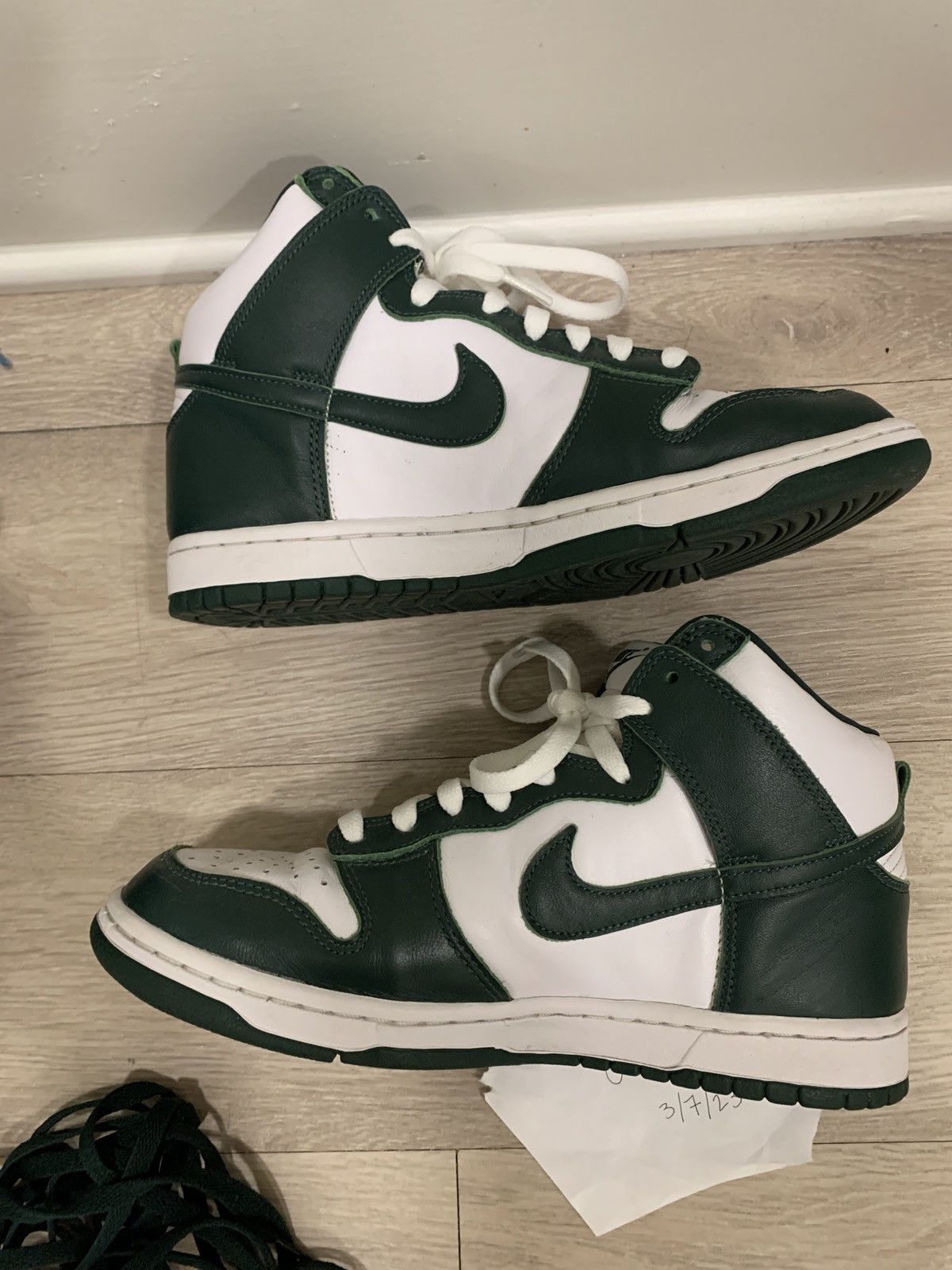 Nike Nike Dunk High Spartan Green sz 8 Size US 8 / EU 41 - 7 Thumbnail
