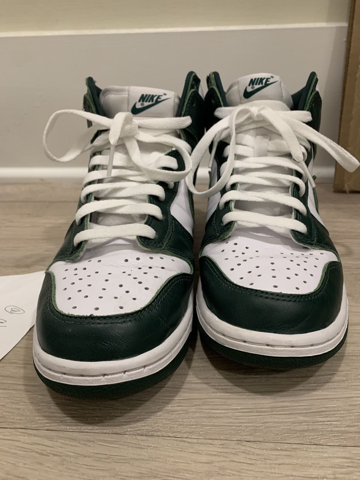 Nike Nike Dunk High Spartan Green sz 8 Size US 8 / EU 41 - 6 Thumbnail