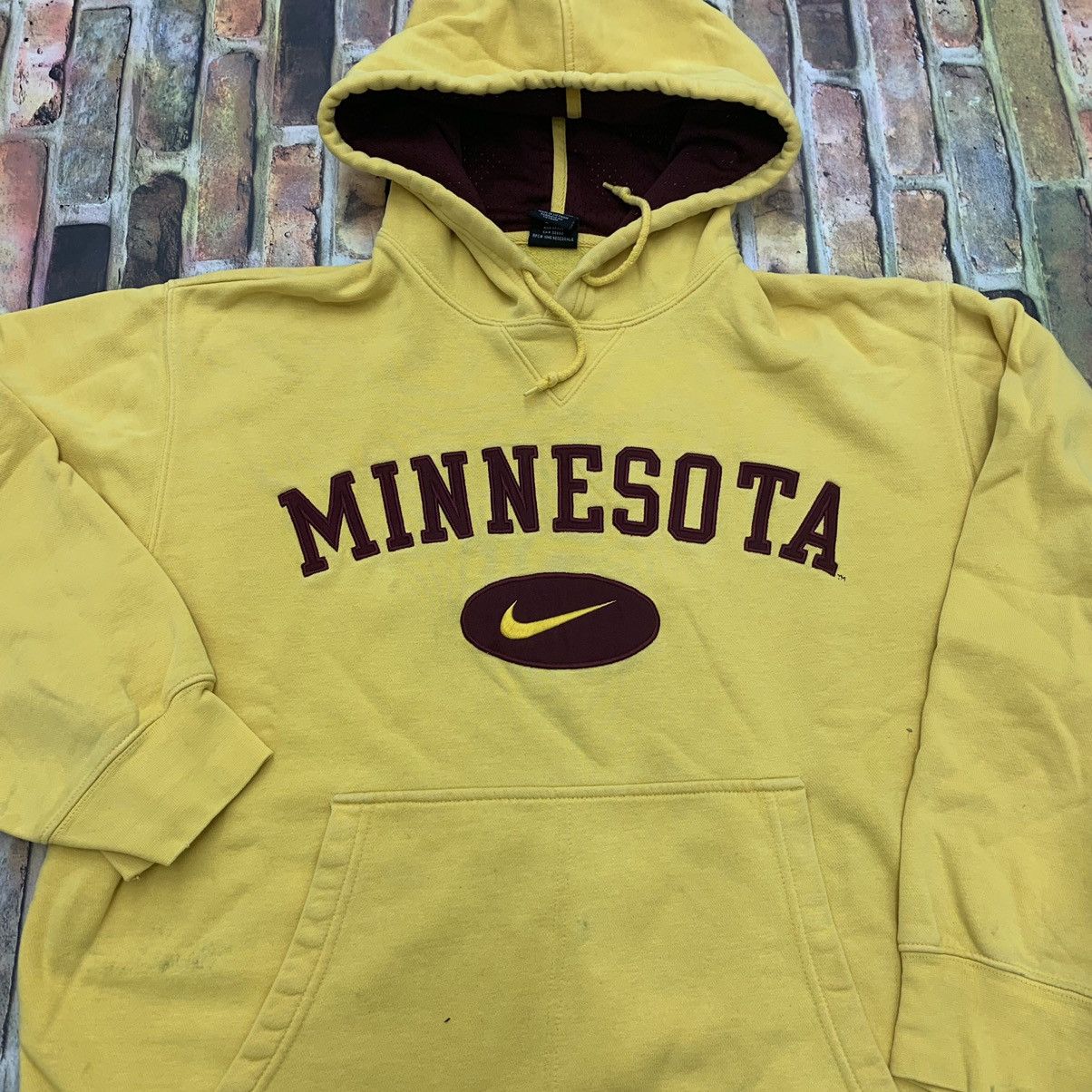 Nike × Vintage Vintage University of Minnesota hoodie Size US M / EU 48-50 / 2 - 2 Thumbnail