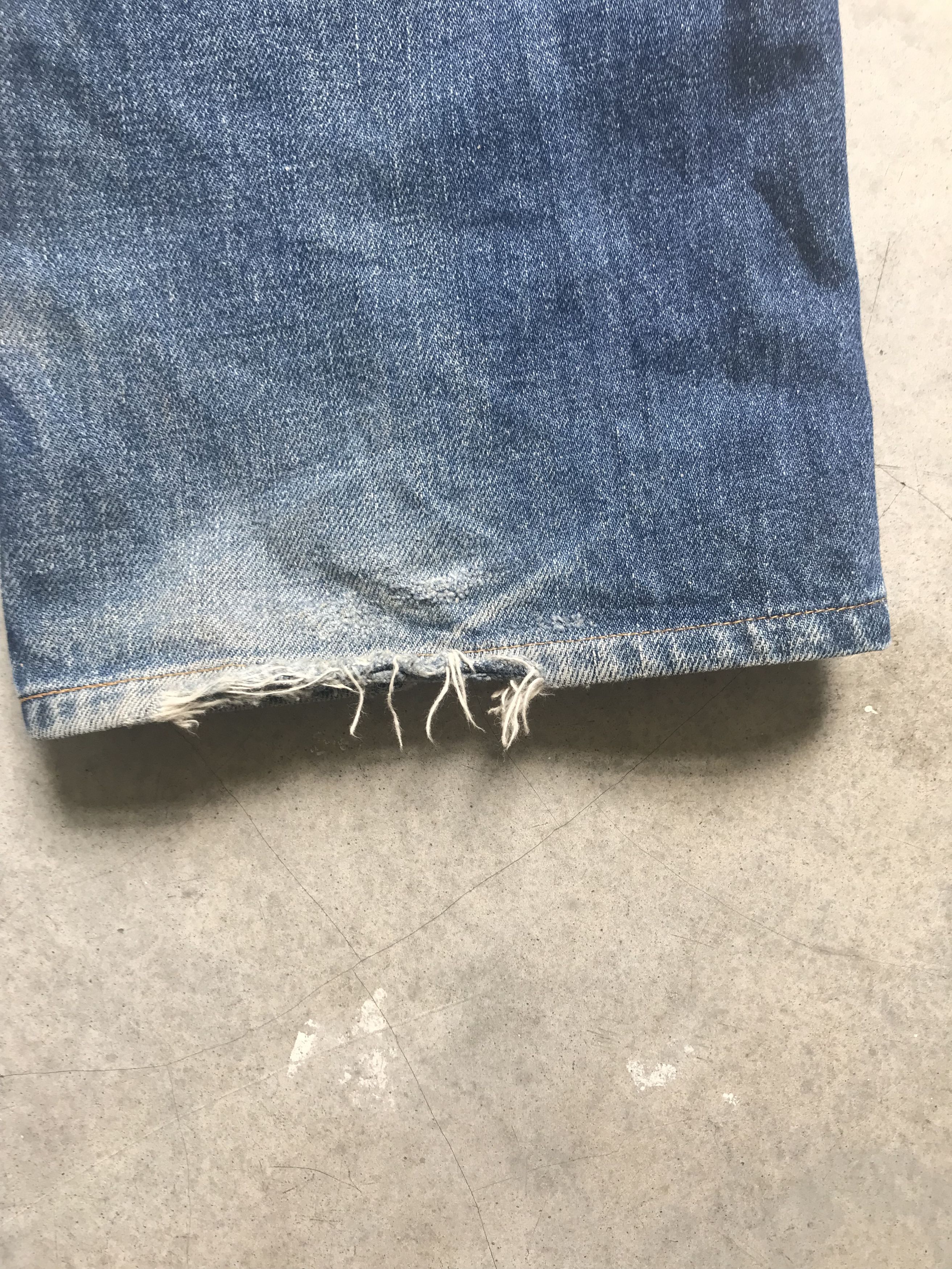 Levi's VLEV33 - Vintage 90s Levis 517 USA Distressed Flare Denim Size US 31 - 18 Thumbnail