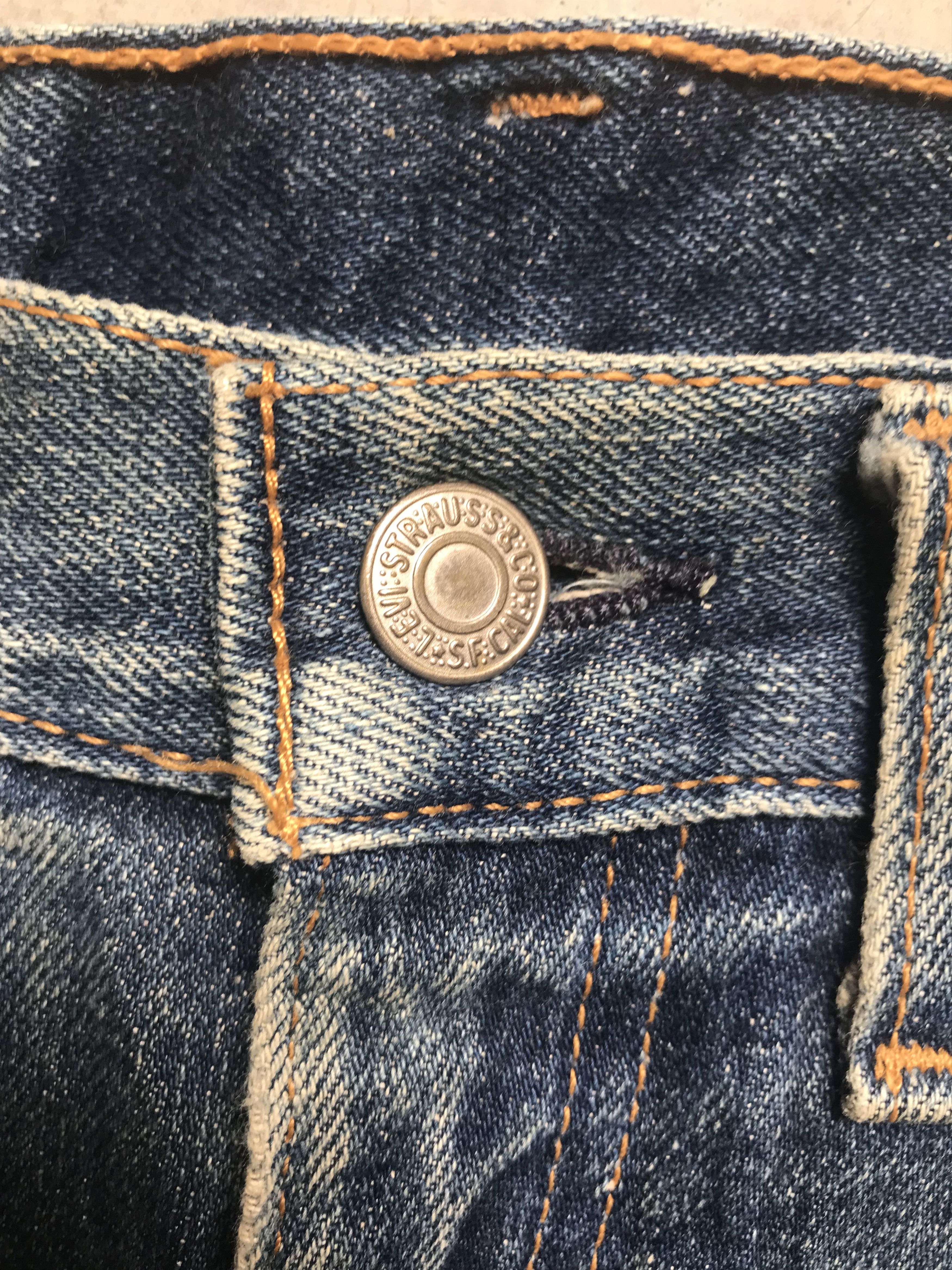 Levi's VLEV33 - Vintage 90s Levis 517 USA Distressed Flare Denim Size US 31 - 9 Thumbnail