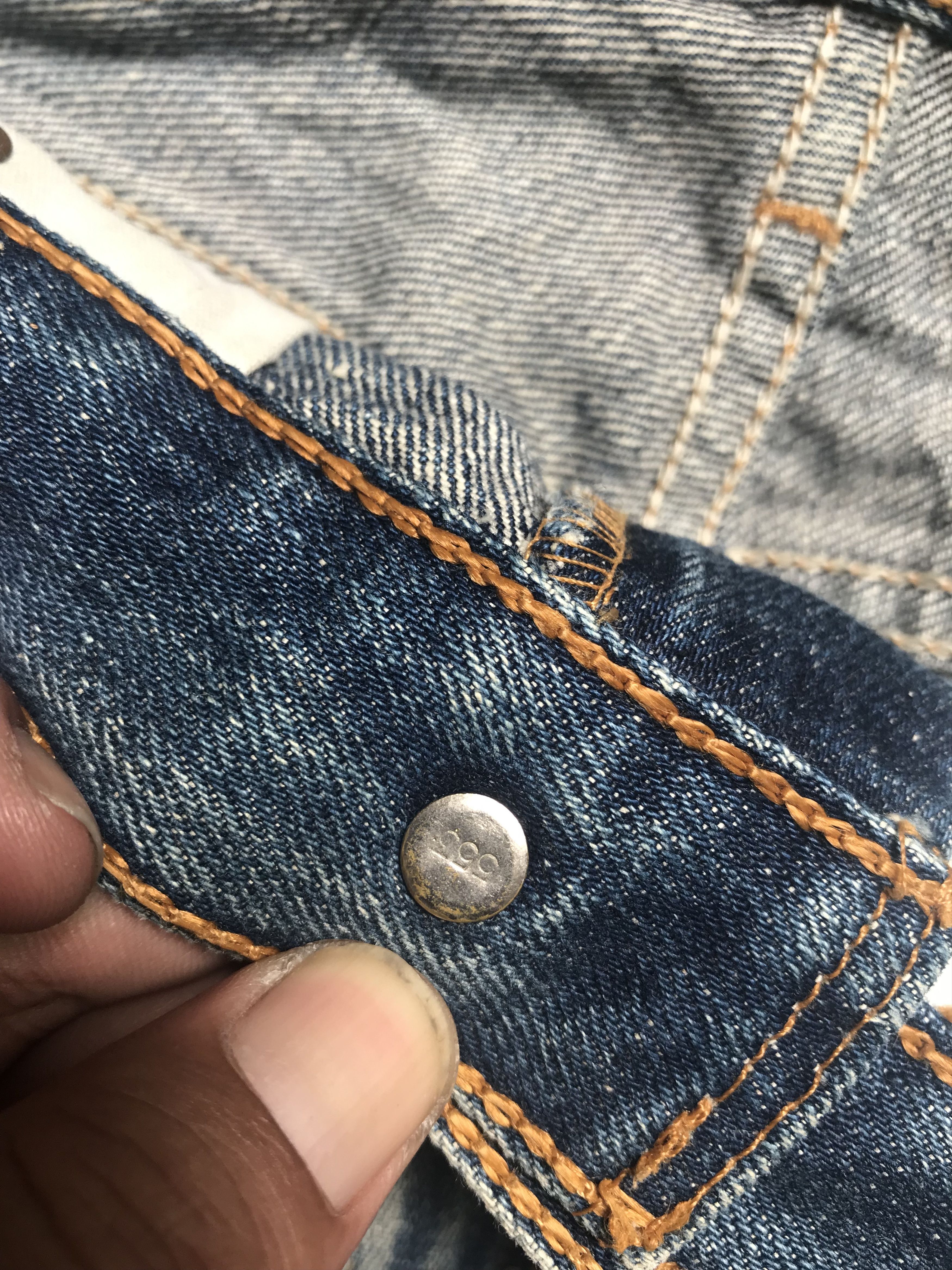 Levi's VLEV33 - Vintage 90s Levis 517 USA Distressed Flare Denim Size US 31 - 10 Thumbnail