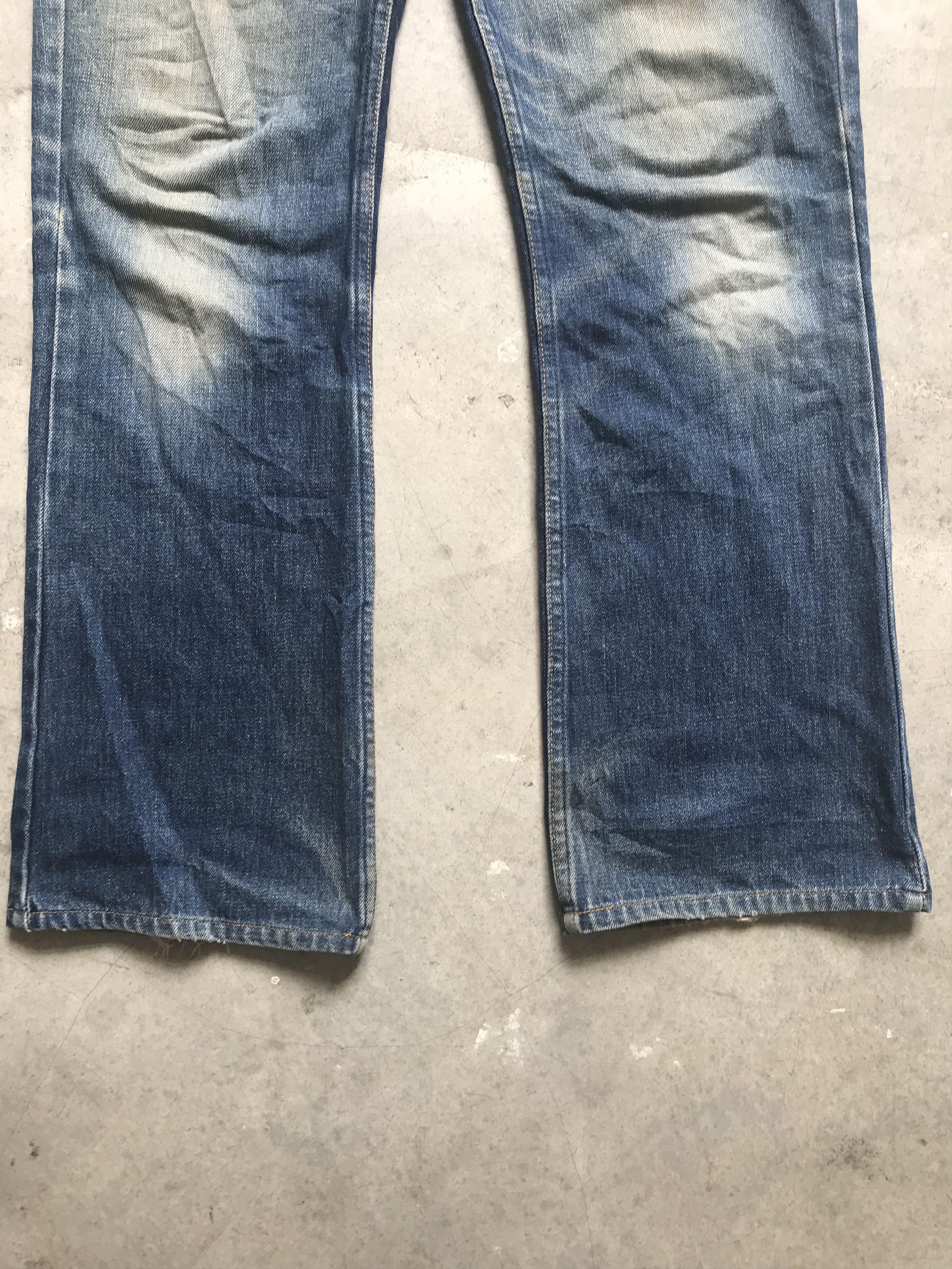 Levi's VLEV33 - Vintage 90s Levis 517 USA Distressed Flare Denim Size US 31 - 8 Thumbnail
