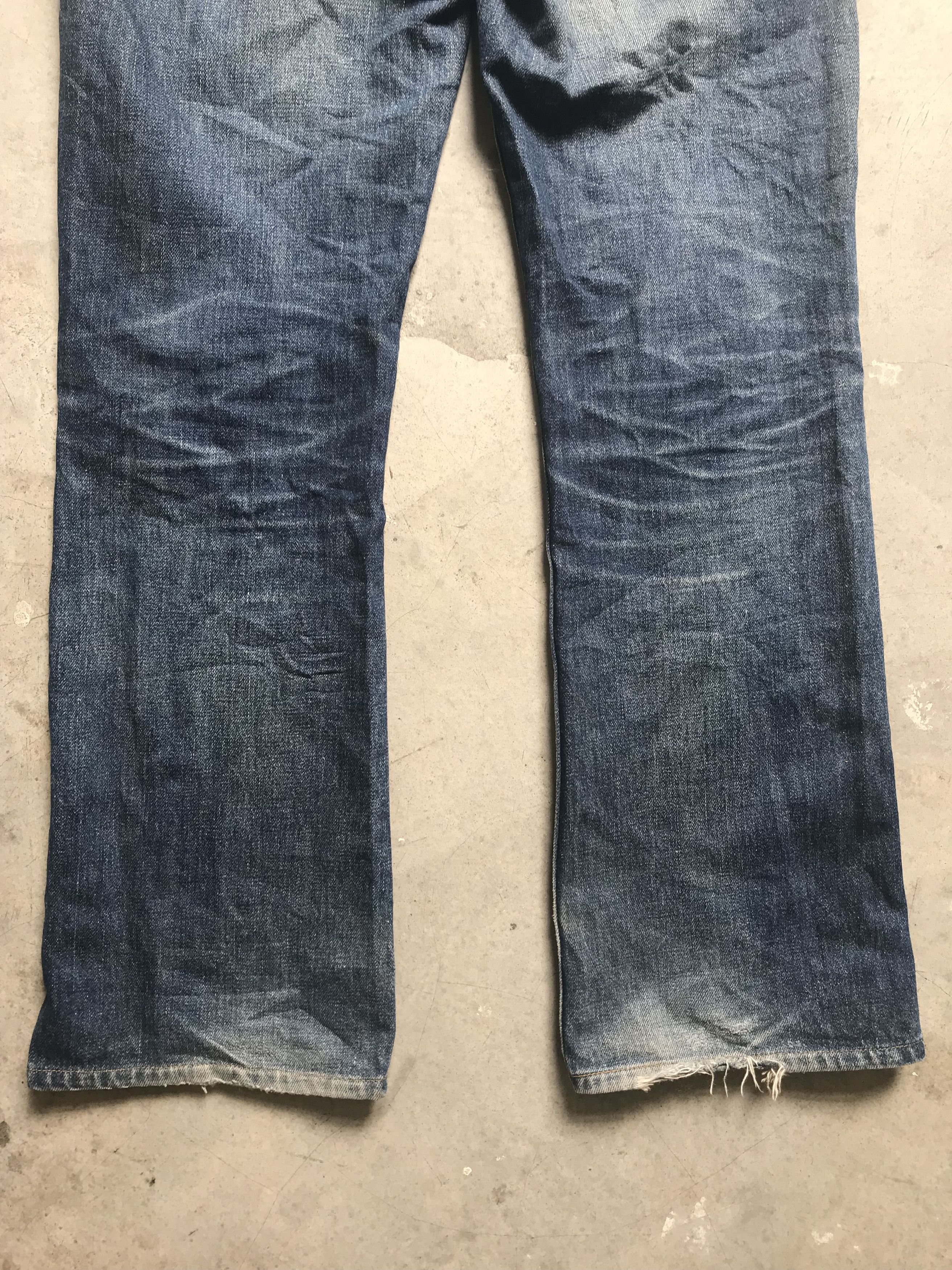 Levi's VLEV33 - Vintage 90s Levis 517 USA Distressed Flare Denim Size US 31 - 17 Thumbnail