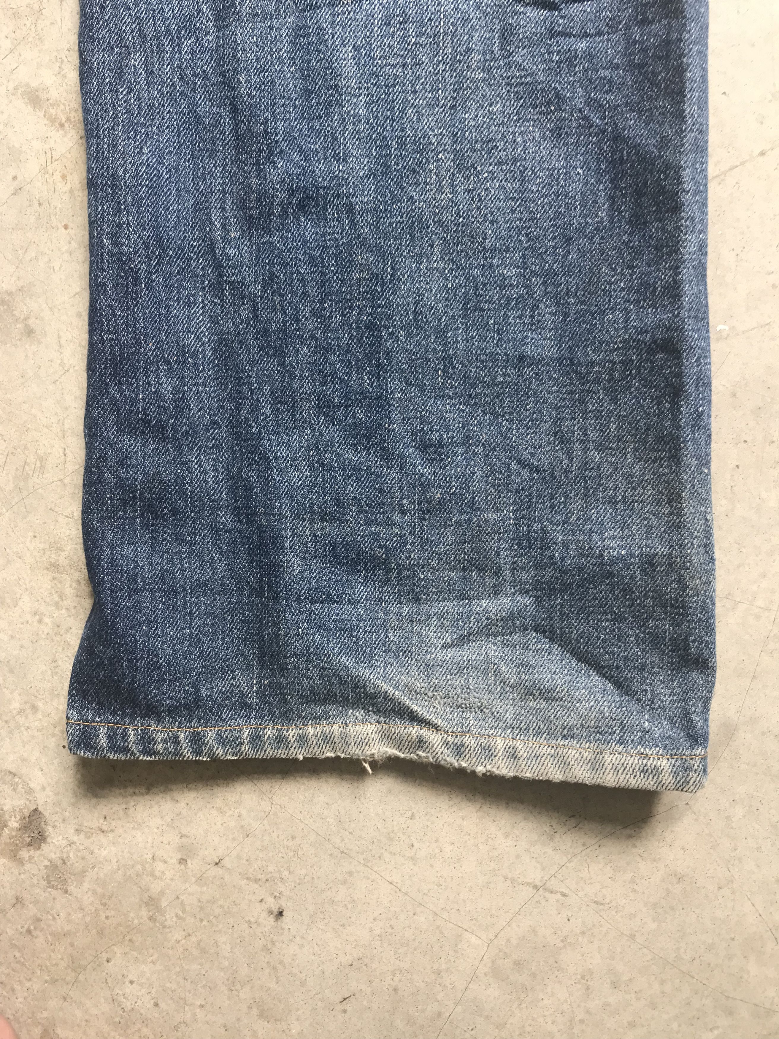Levi's VLEV33 - Vintage 90s Levis 517 USA Distressed Flare Denim Size US 31 - 19 Thumbnail