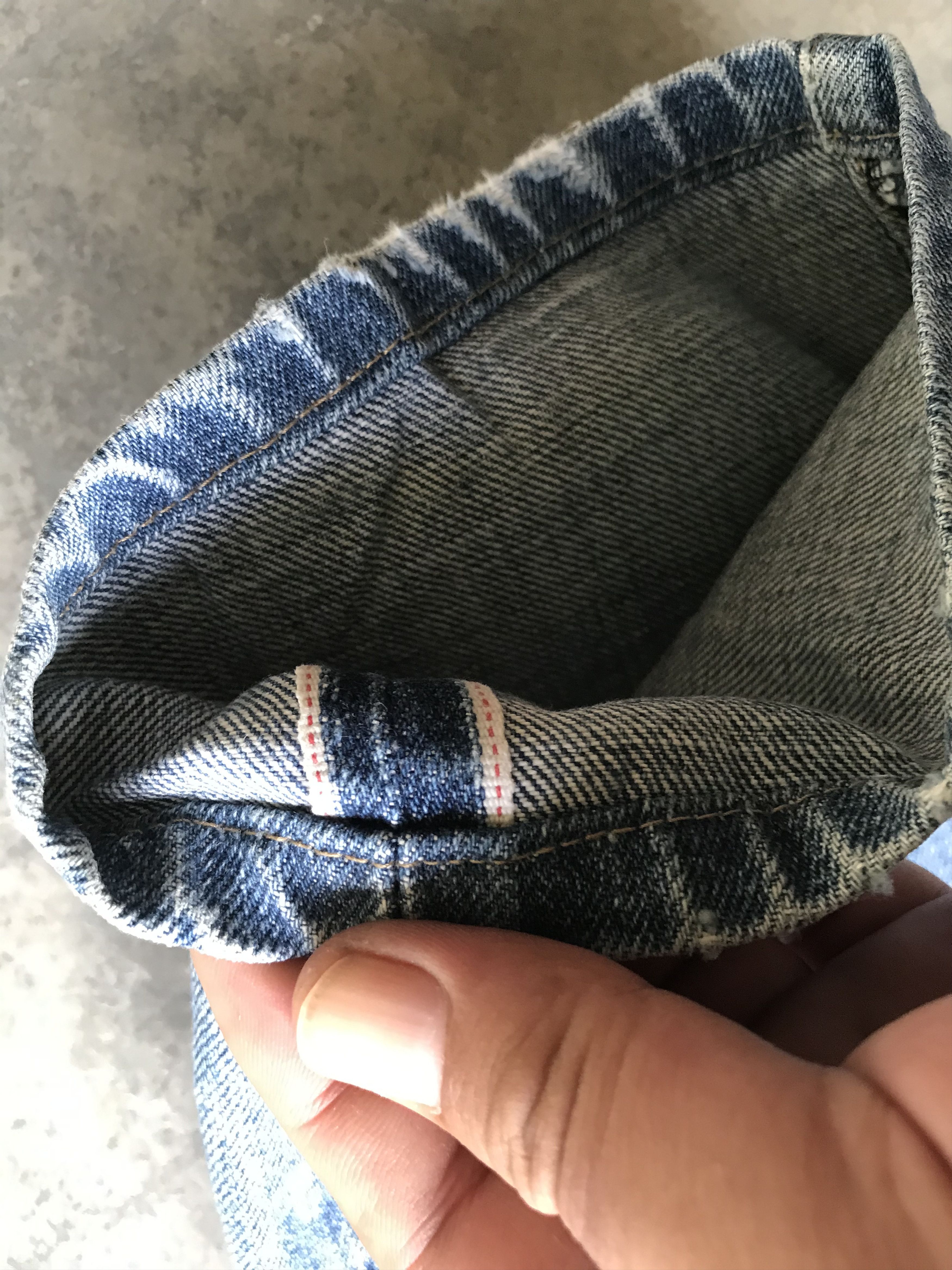 Levi's VLEV31 - LEVIS BIG E Japan Dirty Style Denim Size US 29 - 4 Thumbnail