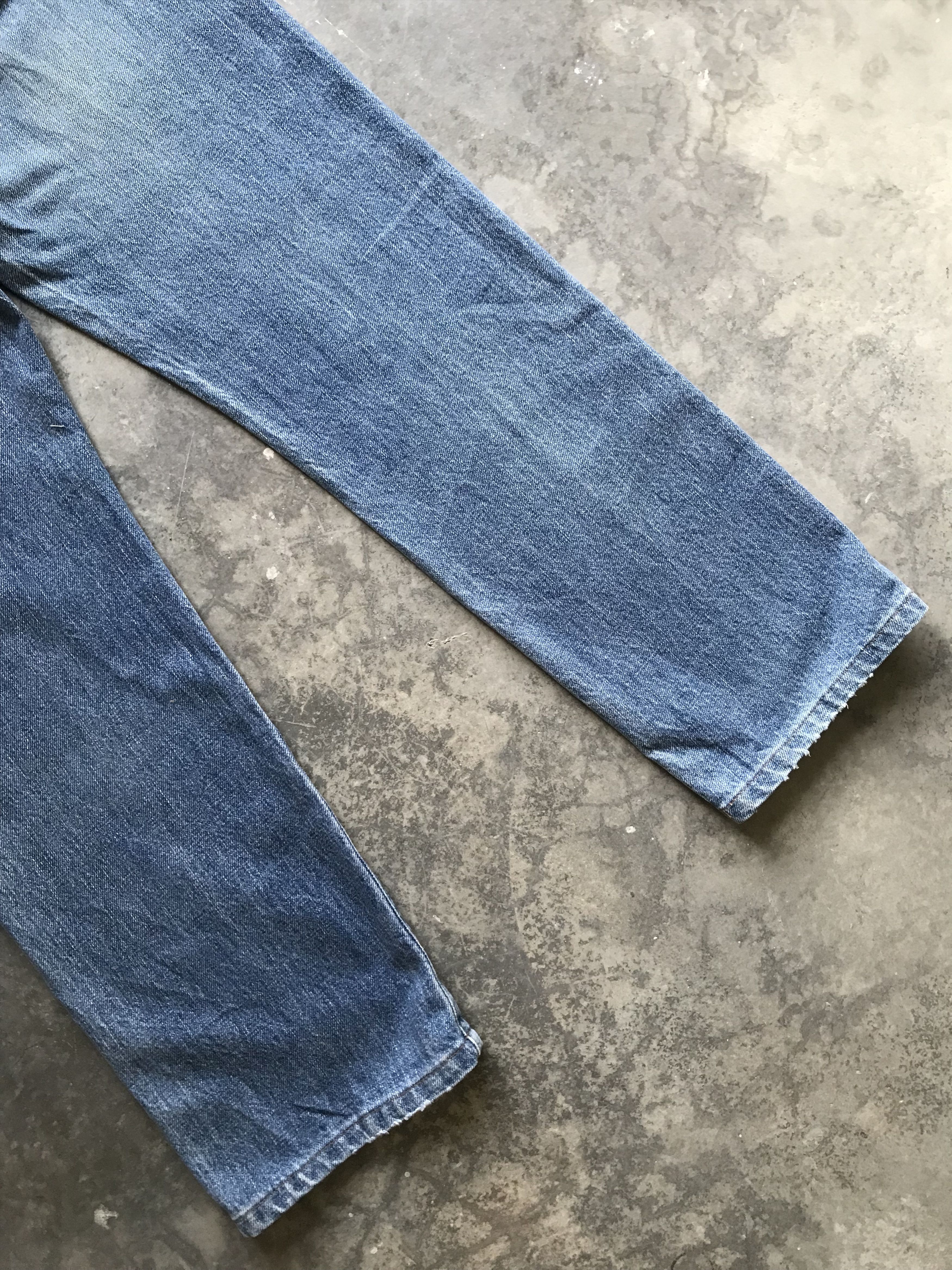 Levi's VLEV31 - LEVIS BIG E Japan Dirty Style Denim Size US 29 - 9 Thumbnail