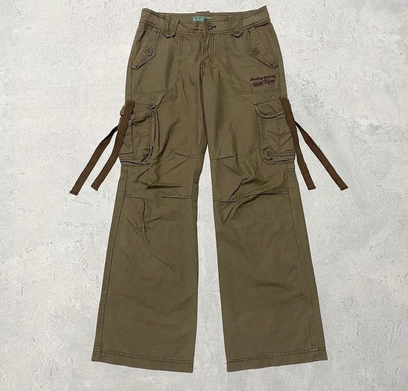 Japanese Travis scott pants bondage very nice design