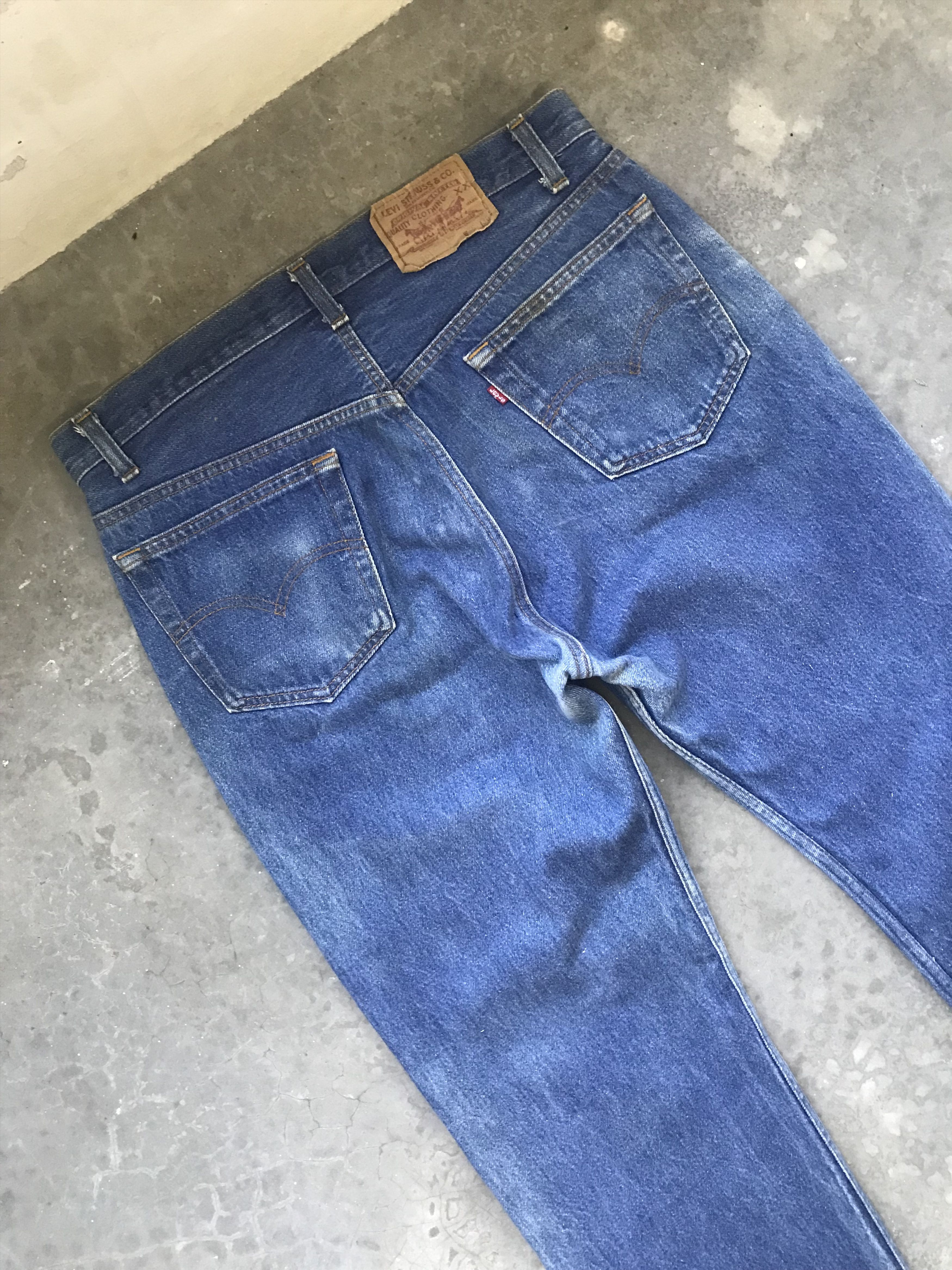 Levi's VLEV7 - Vintage 90s Levis 501 Distressed Denim Size US 33 - 10 Thumbnail