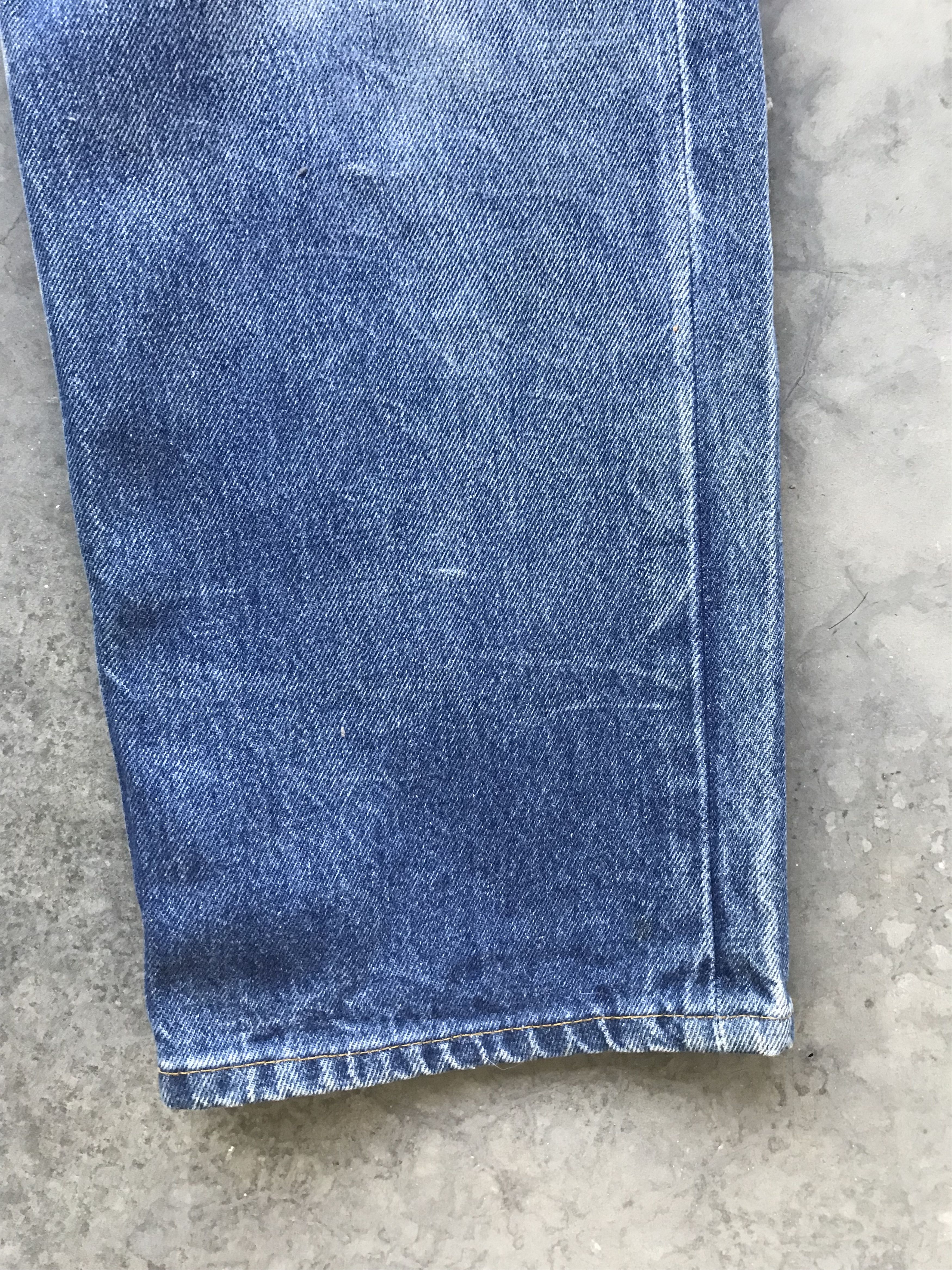 Levi's VLEV7 - Vintage 90s Levis 501 Distressed Denim Size US 33 - 6 Thumbnail