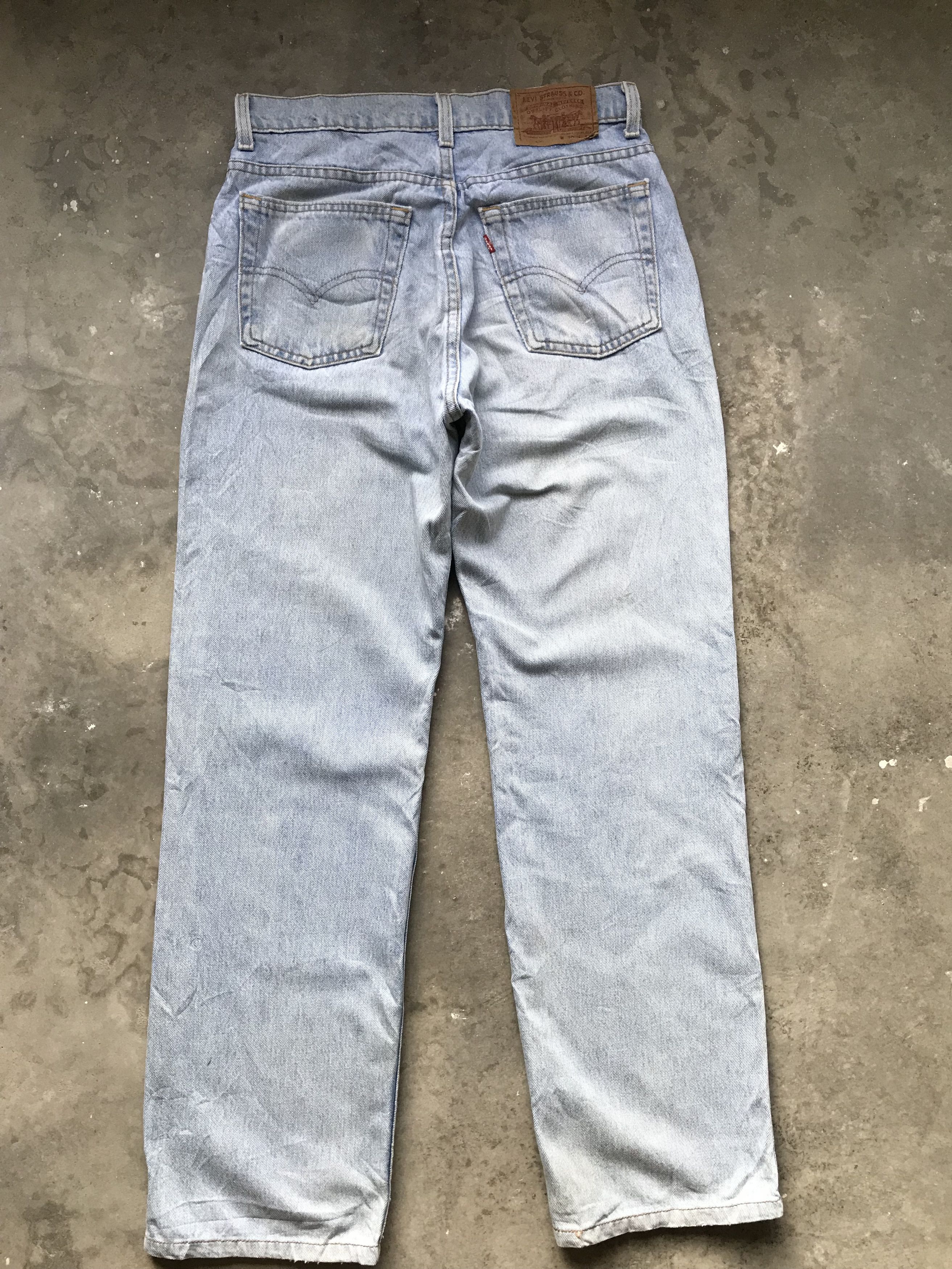 Levi's × Levi's Vintage Clothing × Vintage VLEV29 - Vintage Levis 520 Light Wash Denim Size US 30 / EU 46 - 6 Thumbnail