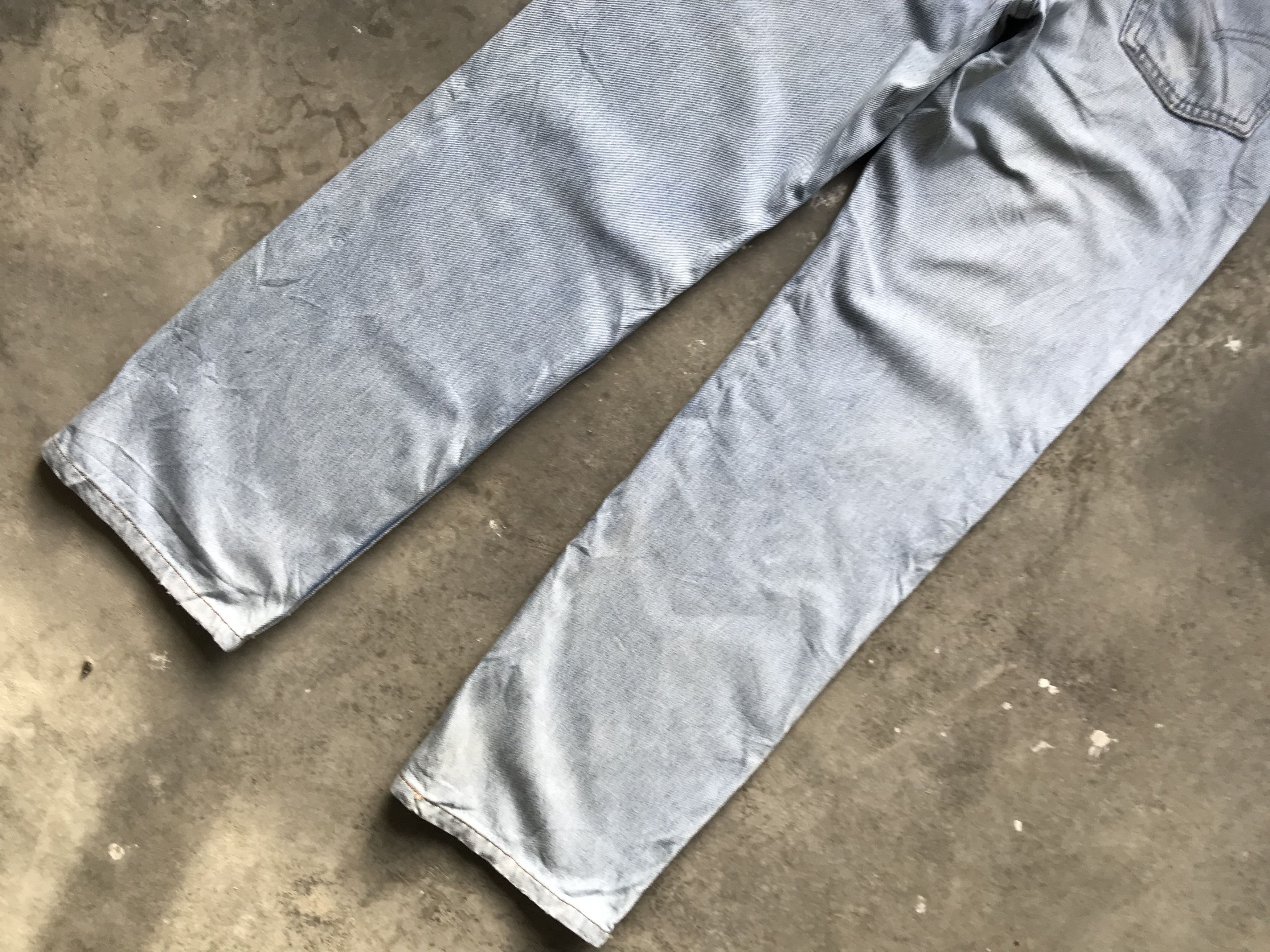 Levi's × Levi's Vintage Clothing × Vintage VLEV29 - Vintage Levis 520 Light Wash Denim Size US 30 / EU 46 - 8 Thumbnail