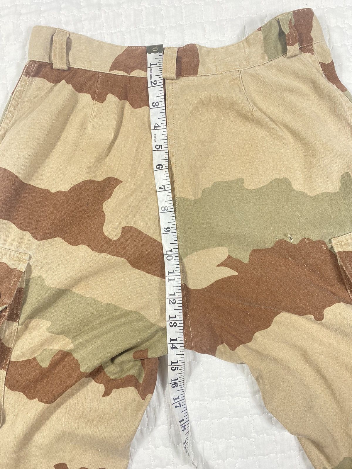 Vintage Vintage Issue 2000s Italian Army Desert Camo Truser Pant Size US 30 / EU 46 - 9 Thumbnail