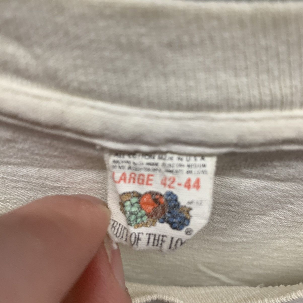 Fruit Of The Loom × Vintage Vintage Black History tee Size US L / EU 52-54 / 3 - 4 Thumbnail