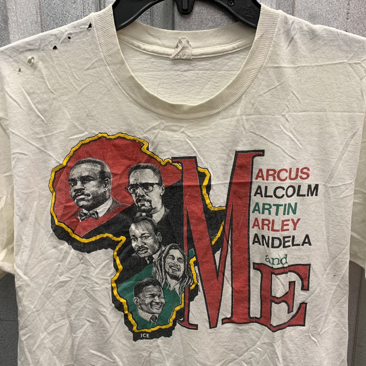 Fruit Of The Loom × Vintage Vintage Black History tee Size US L / EU 52-54 / 3 - 3 Thumbnail