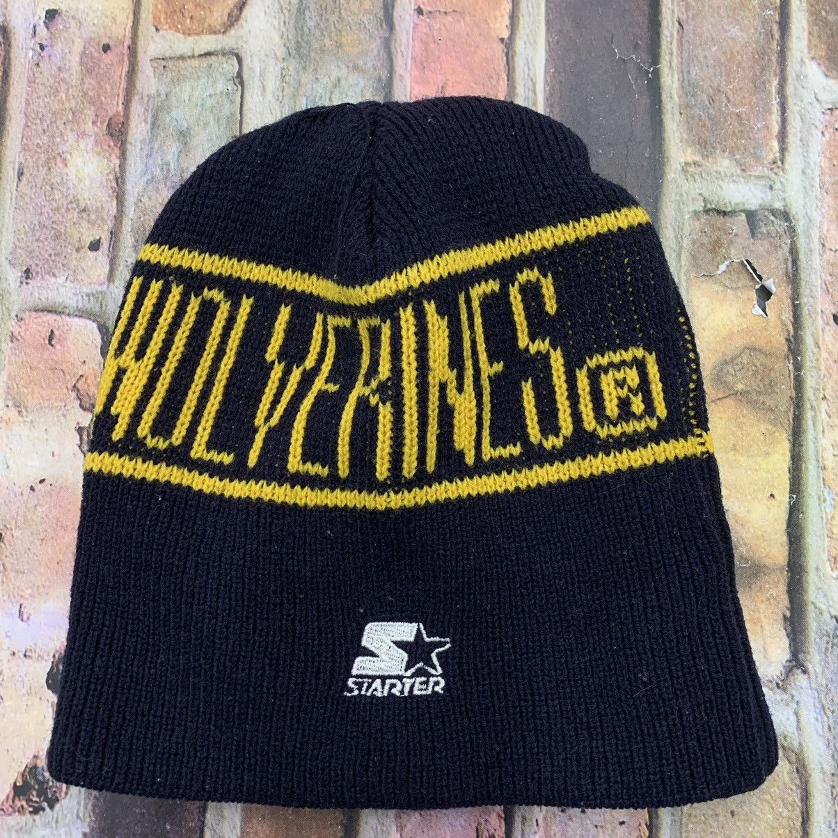 NCAA × Starter × Vintage Vintage Michigan Wolverines beanie Size ONE SIZE - 2 Thumbnail