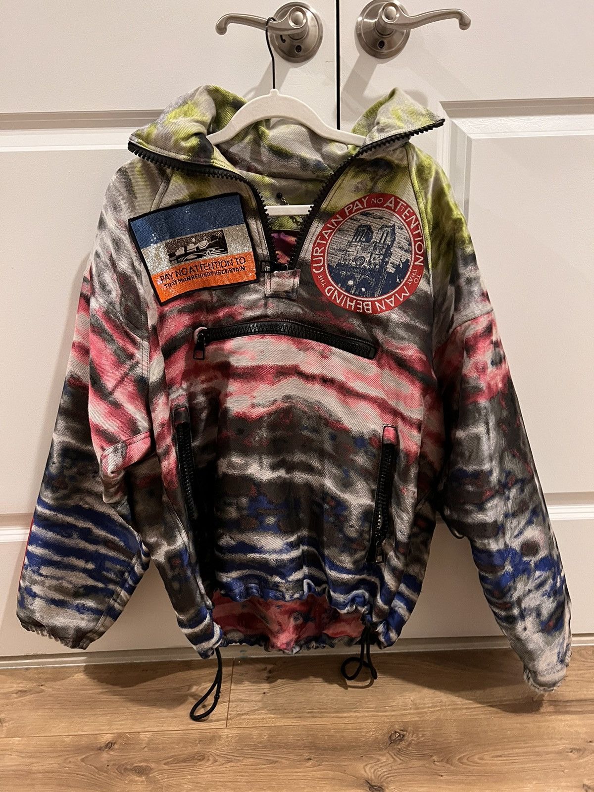 Louis Vuitton Virgil Abloh 19ss patch graphic windbreaker Size 40