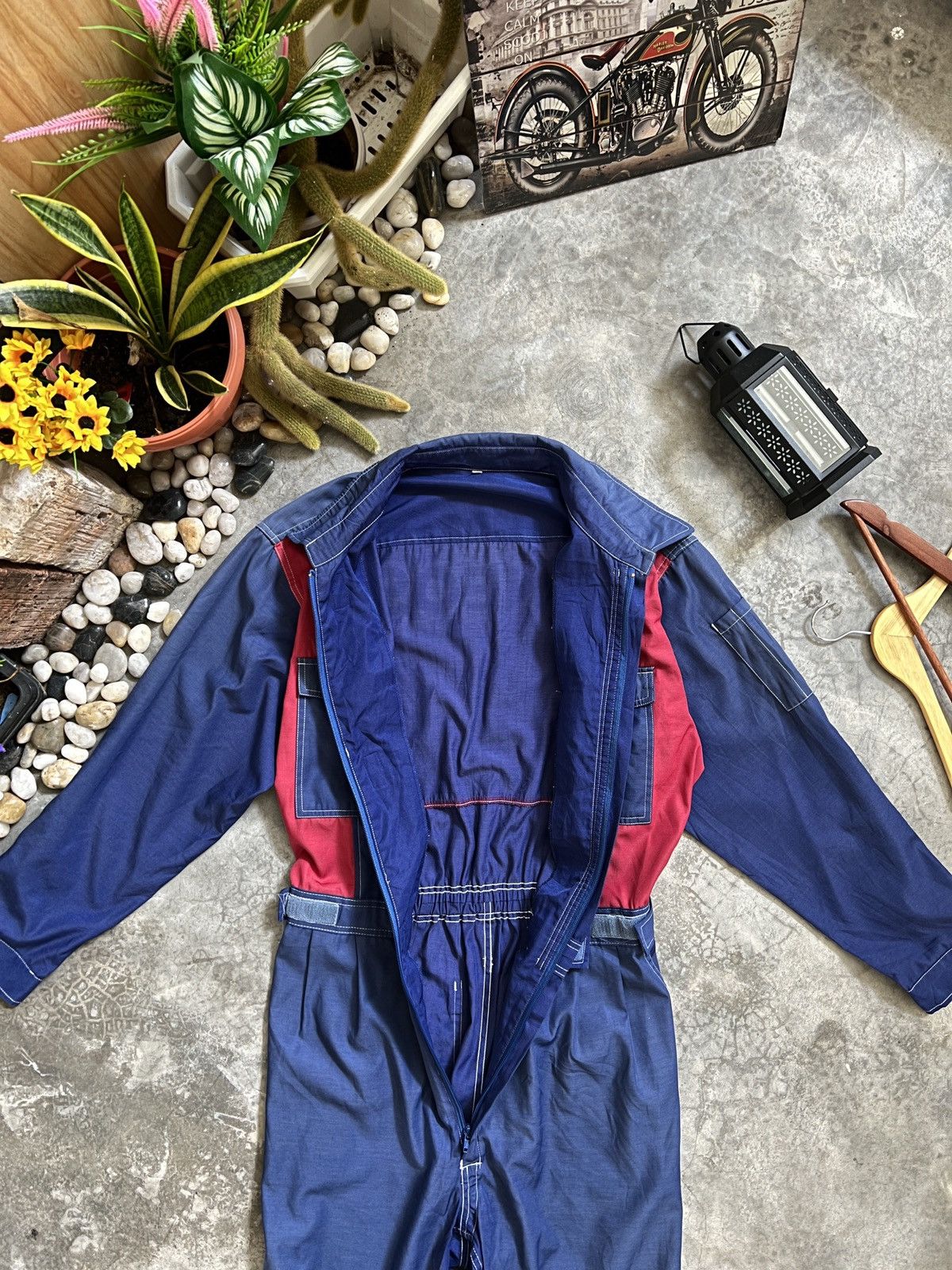 Japanese Brand Vintage 90s 🏴‍☠️ Eneos Technical Racing Team Overall Size US 36 / EU 52 - 8 Thumbnail
