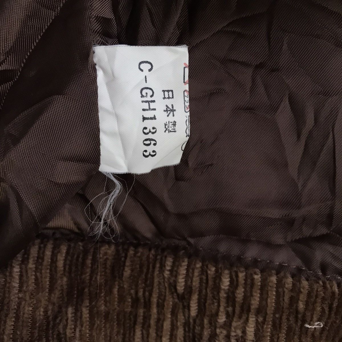 Japanese Brand Corduroy Embroidered logo colorblock jacket Size US M / EU 48-50 / 2 - 8 Thumbnail