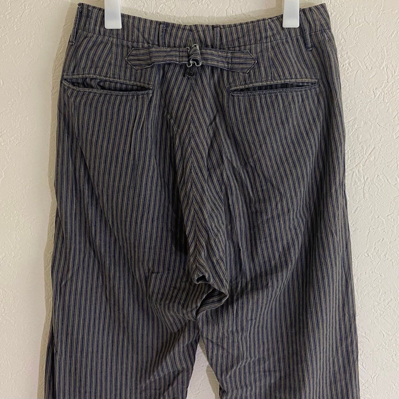 Kapital KAPITAL Cinch Buckle "Edo stripe" Iight pants Size US 28 / EU 44 - 5 Thumbnail