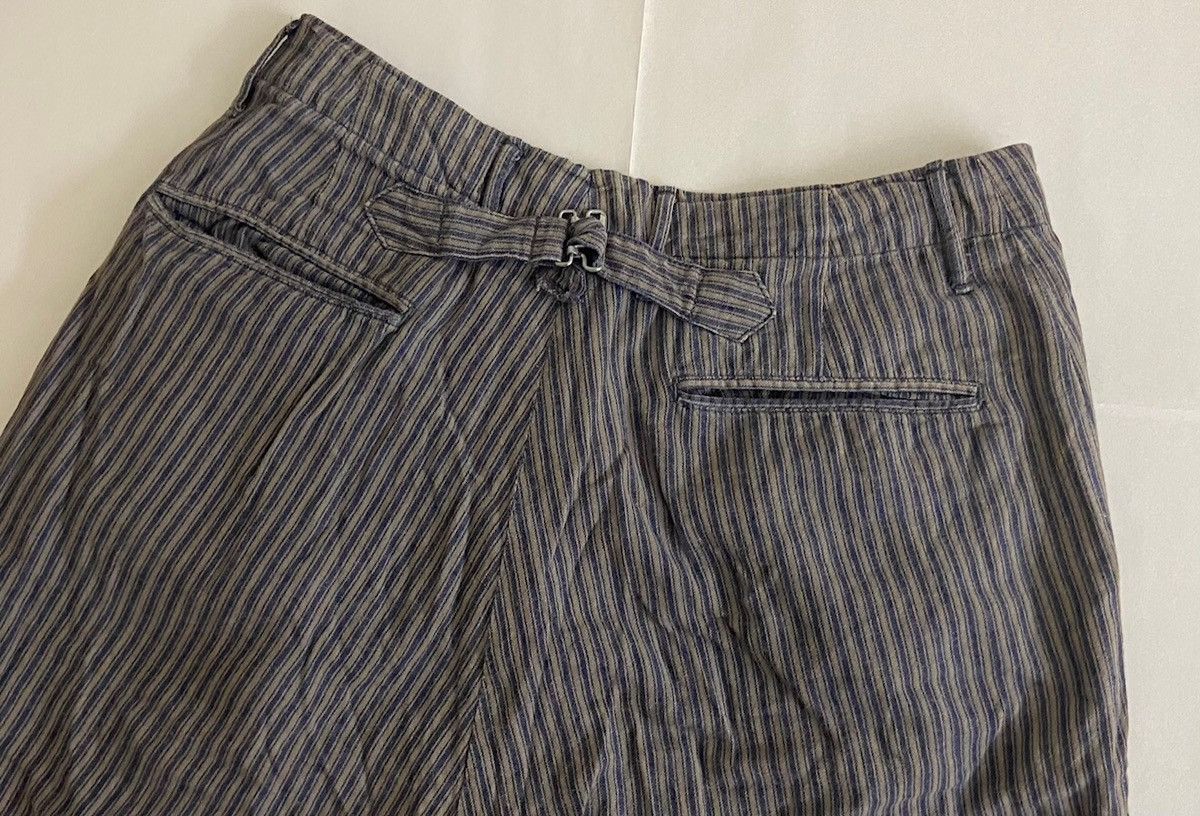 Kapital KAPITAL Cinch Buckle "Edo stripe" Iight pants Size US 28 / EU 44 - 8 Thumbnail