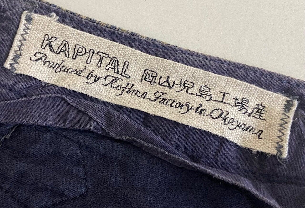 Kapital KAPITAL Cinch Buckle "Edo stripe" Iight pants Size US 28 / EU 44 - 9 Thumbnail