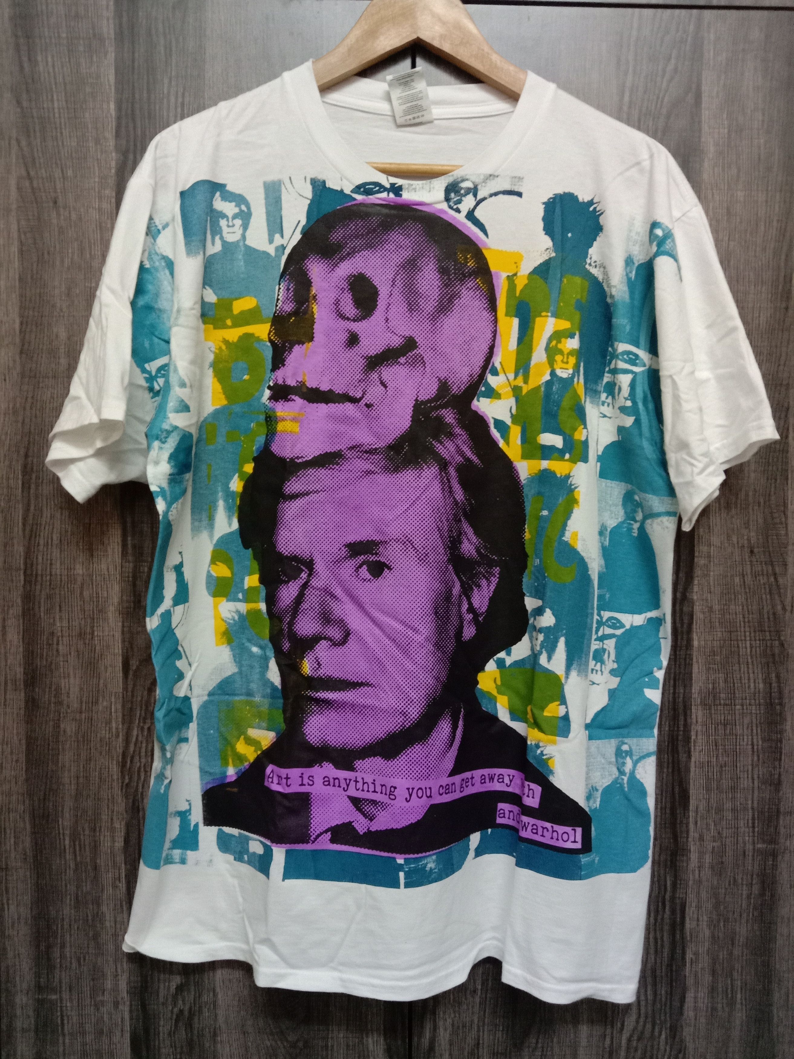 Andy Warhol ANDY WARHOL FULL PRINT MOSUITOHEAD T SHIRT Size US XL / EU 56 / 4 - 1 Thumbnail