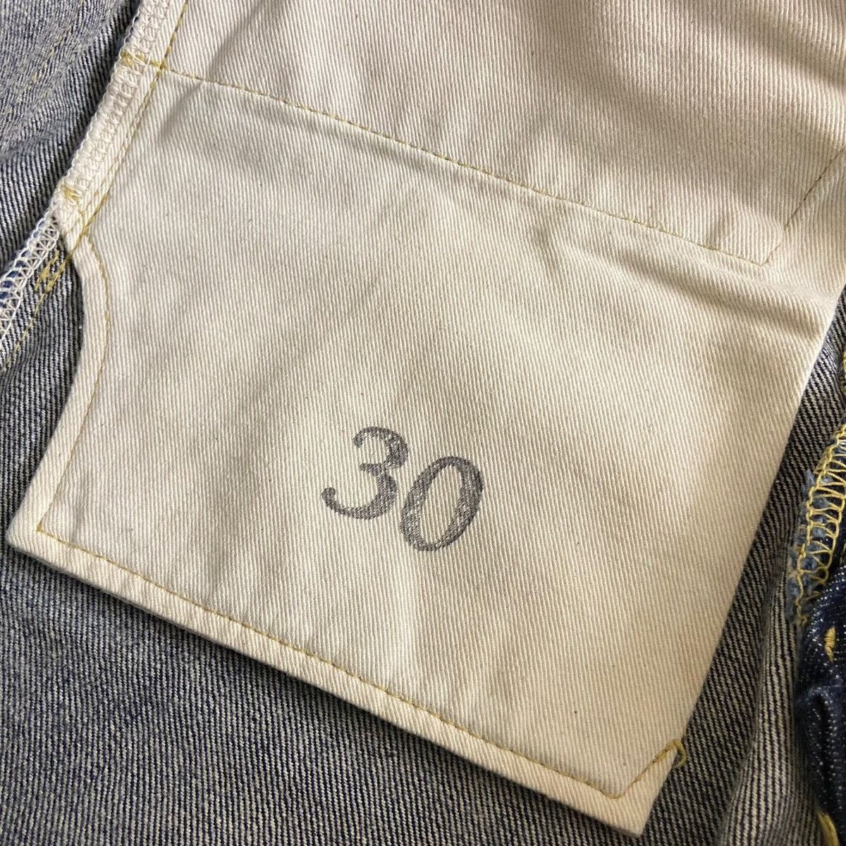 Kapital KAPITAL painted weathering denim pants Size US 28 / EU 44 - 10 Thumbnail