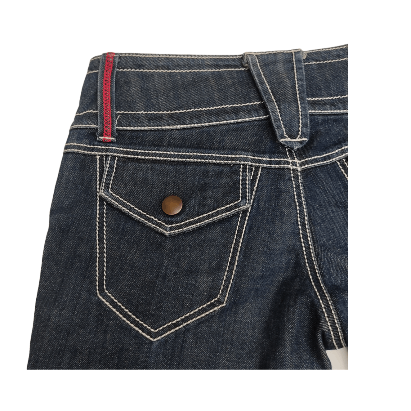 20471120 Koji Tachiyama Fix Low Rise Flare Denim Jeans Size US 30 / EU 46 - 8 Thumbnail