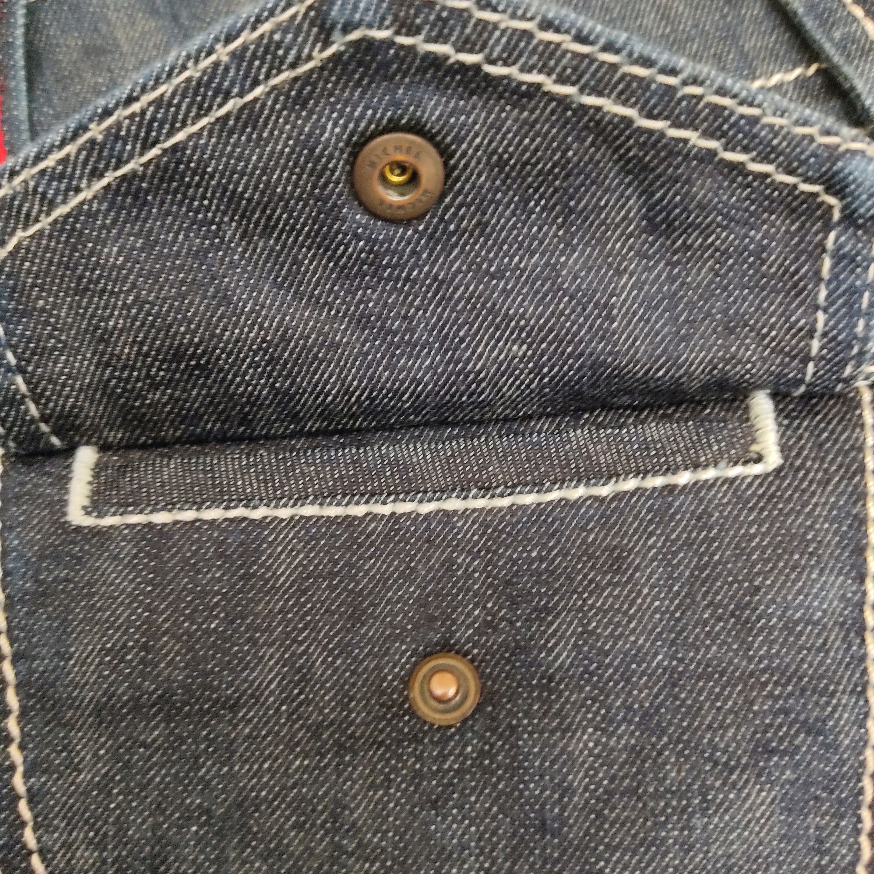 20471120 Koji Tachiyama Fix Low Rise Flare Denim Jeans Size US 30 / EU 46 - 10 Thumbnail
