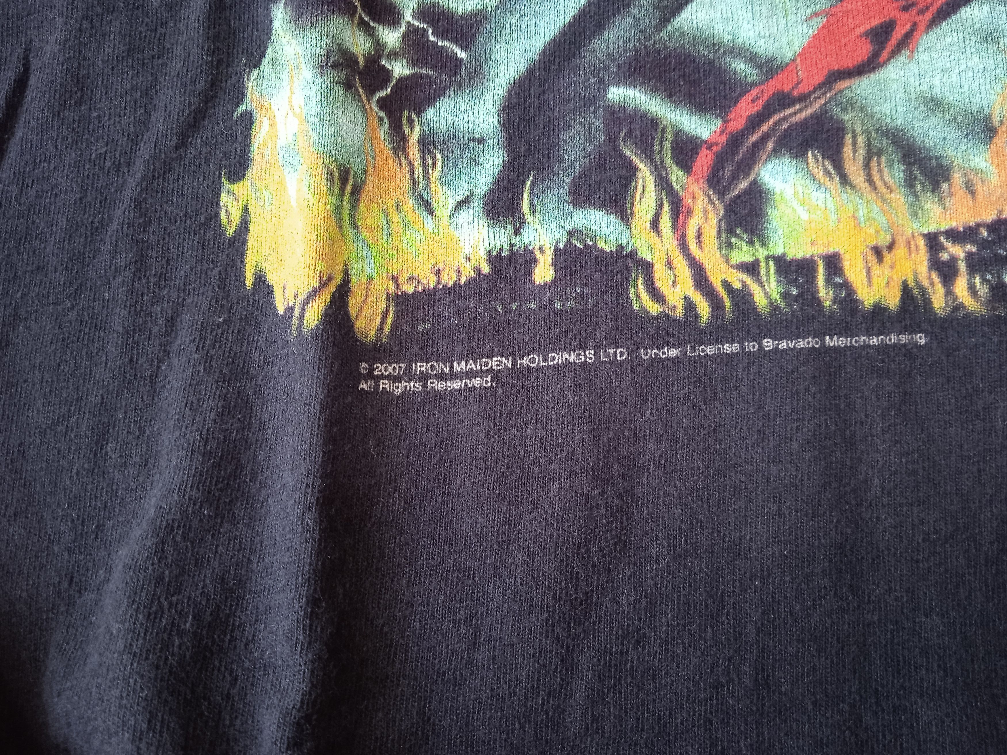 Other Vintage 2000s Iron Maiden 2007 T Shirt Size US M / EU 48-50 / 2 - 4 Thumbnail