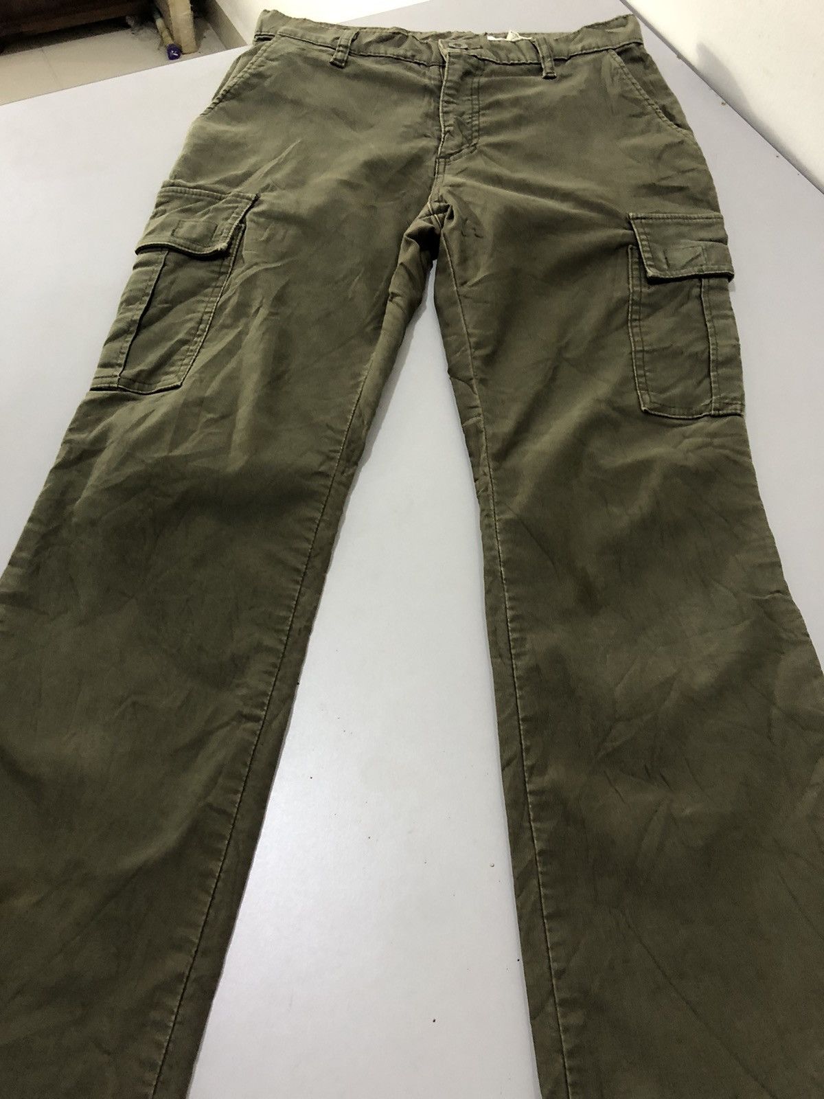 20471120 × If Six Was Nine × Japanese Brand 🇯🇵 Flare Japanese Brand Cargo Pant Size US 28 / EU 44 - 3 Thumbnail