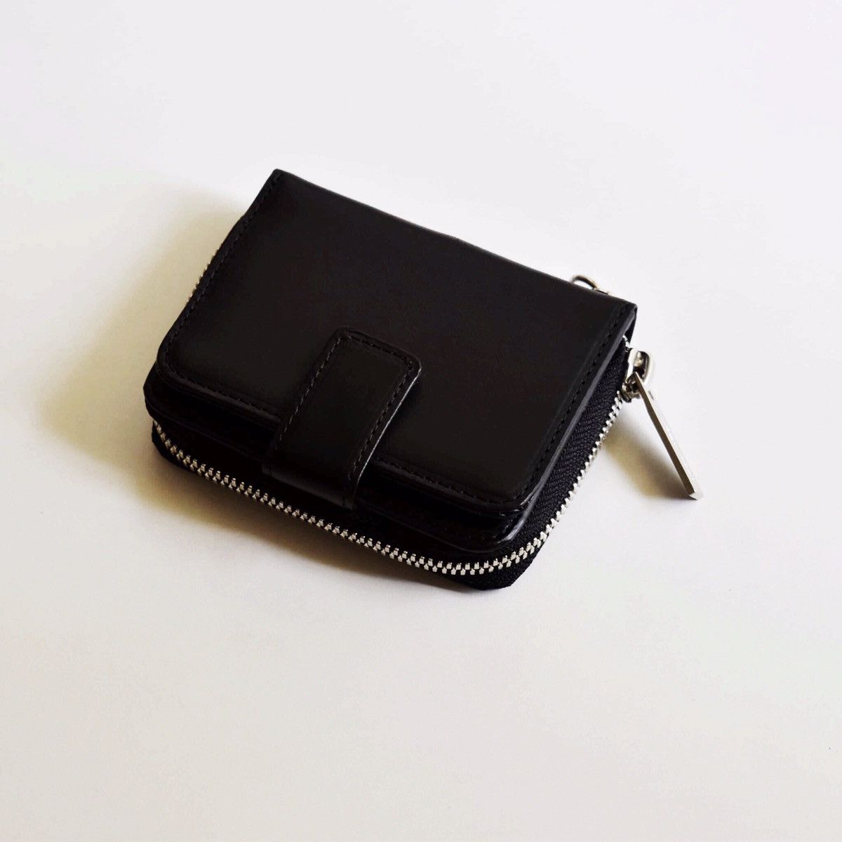 Yohji Yamamoto Yohji Yamamoto POUR HOMME black leather small wallet Size ONE SIZE - 1 Thumbnail