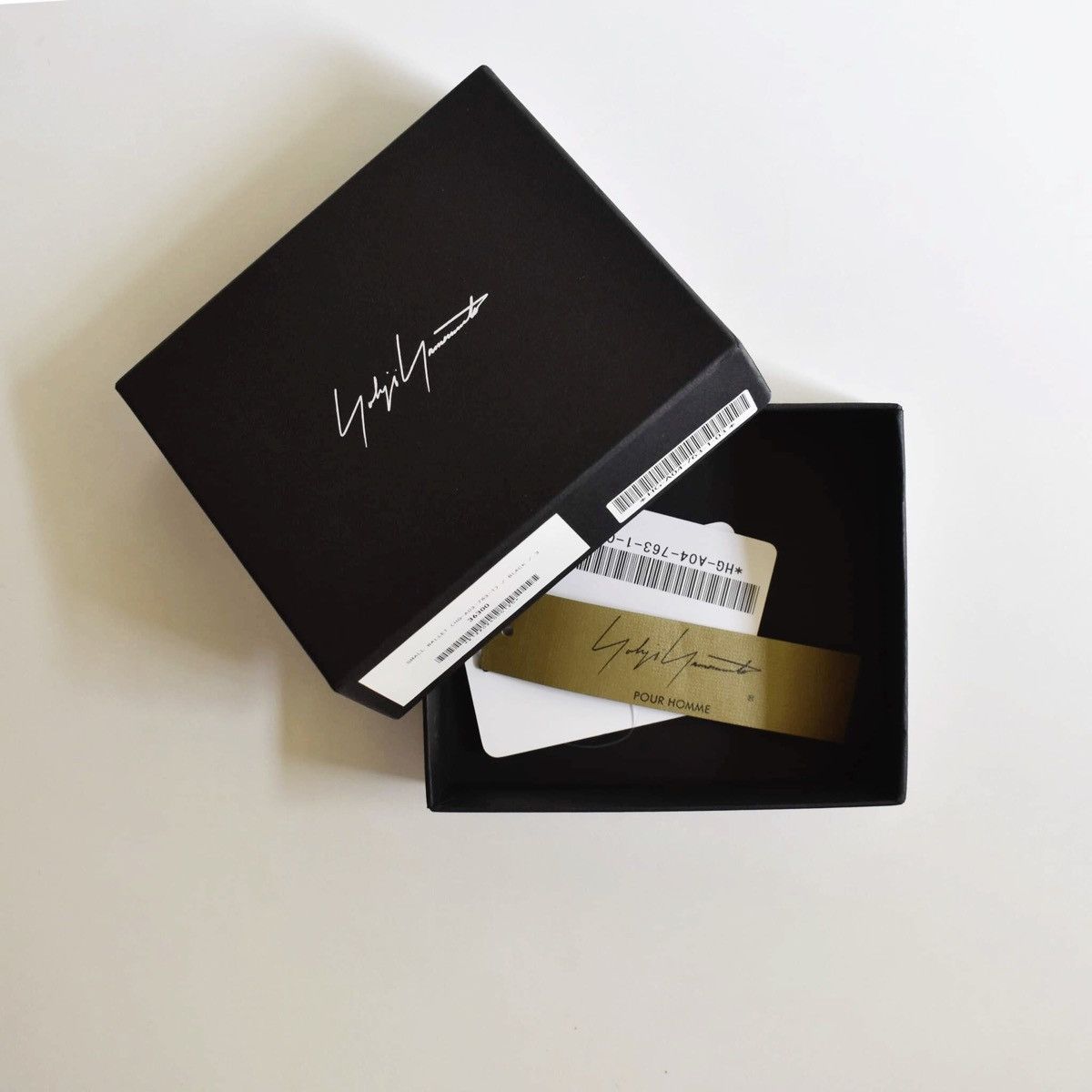 Yohji Yamamoto Yohji Yamamoto POUR HOMME black leather small wallet Size ONE SIZE - 5 Thumbnail