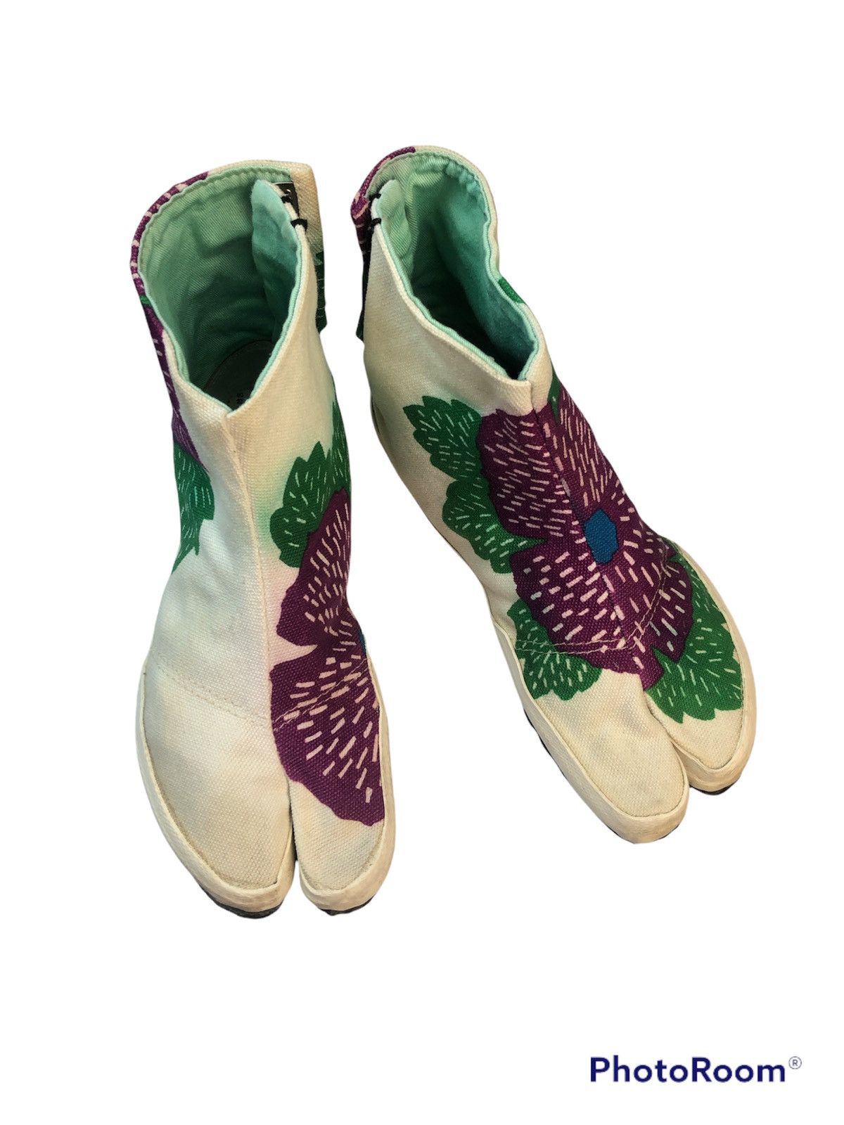 Japanese Brand × SOU SOU Floral Marugo Tabi Shoes Size US 6.5 / EU 39-40 - 3 Thumbnail