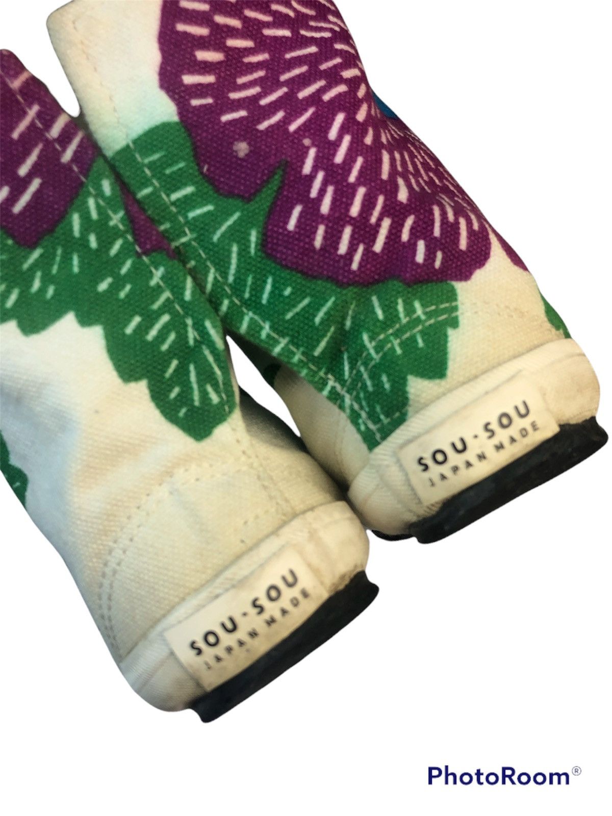 Japanese Brand × SOU SOU Floral Marugo Tabi Shoes Size US 6.5 / EU 39-40 - 5 Thumbnail