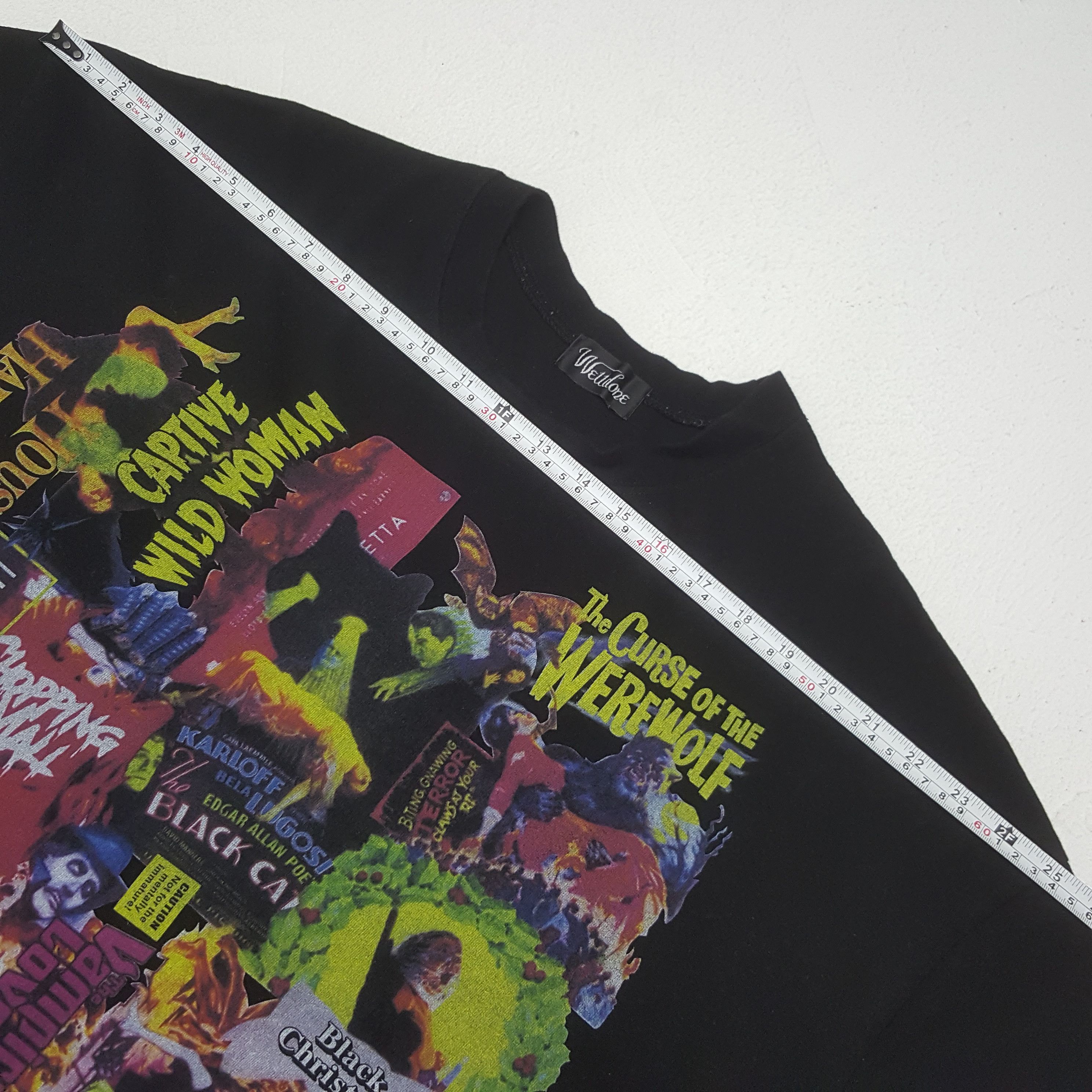 Vintage Vintage Welldone Musical Rock Style Long Sleeve Tshirt Size US XXL / EU 58 / 5 - 6 Thumbnail