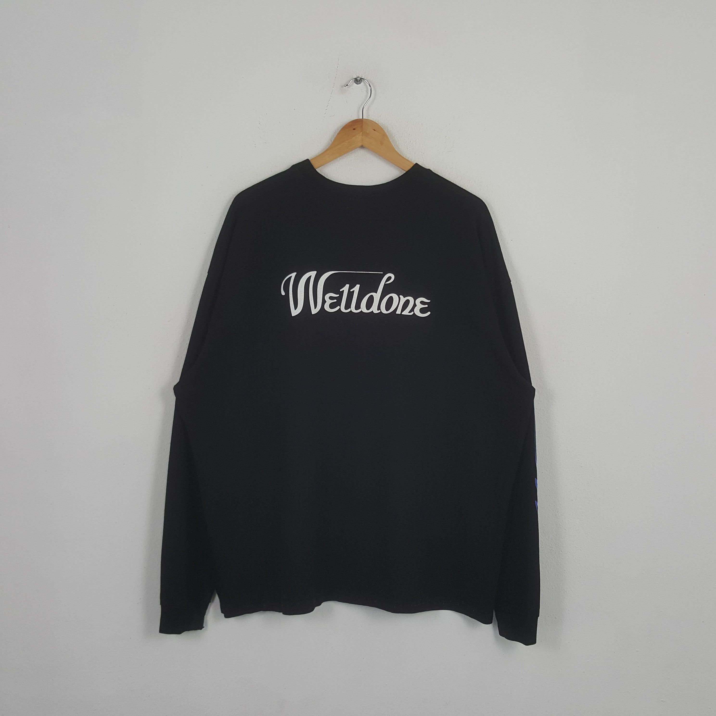 Vintage Vintage Welldone Musical Rock Style Long Sleeve Tshirt Size US XXL / EU 58 / 5 - 3 Thumbnail