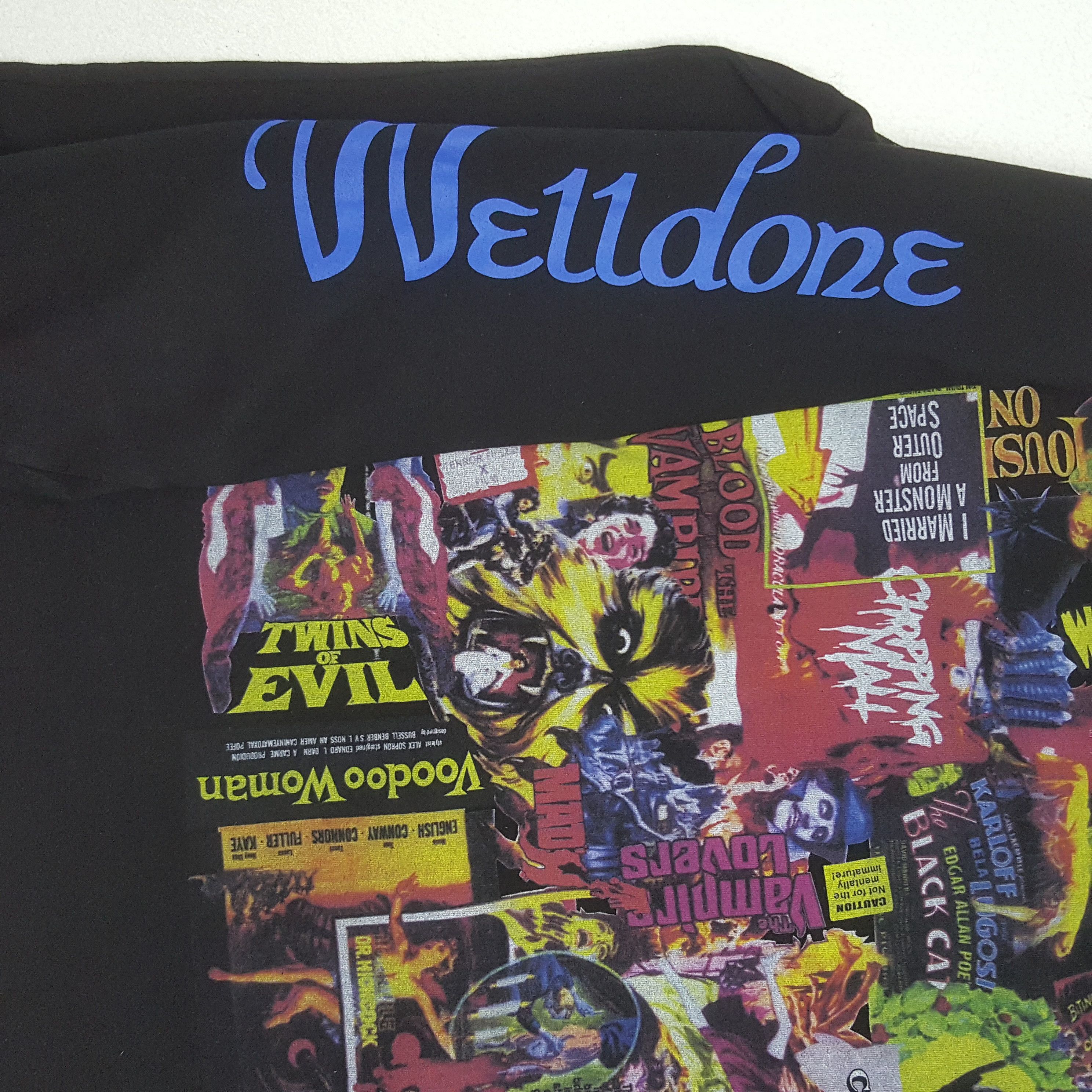 Vintage Vintage Welldone Musical Rock Style Long Sleeve Tshirt Size US XXL / EU 58 / 5 - 9 Thumbnail