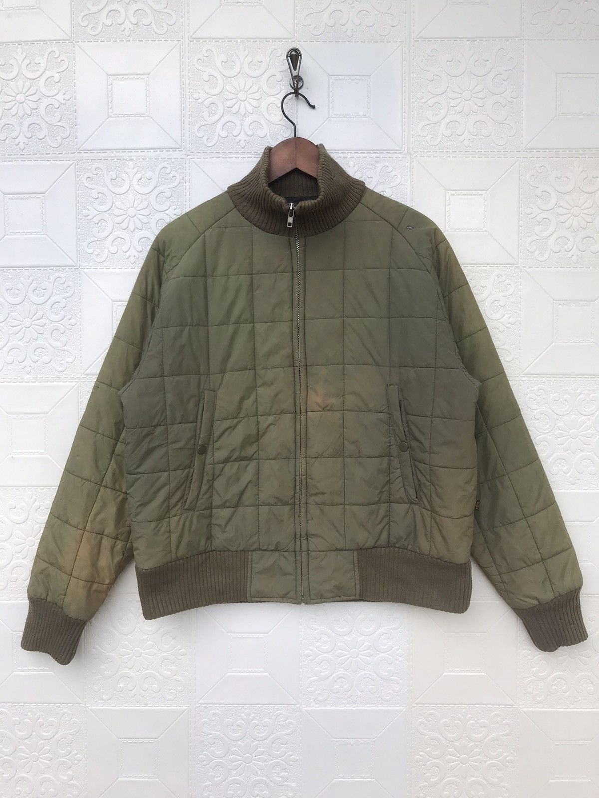 Alpha Industries × Vintage Vintage Alpha Industries Sun Faded Puffer Jacket Size US M / EU 48-50 / 2 - 1 Thumbnail