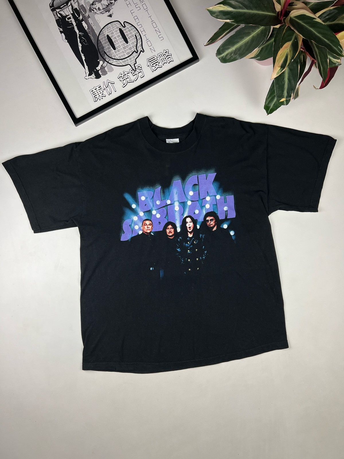 Band Tees VINTAGE Ozzy Osbourne BLACK SABBATH TEE SHIRT Size US XL / EU 56 / 4 - 1 Thumbnail