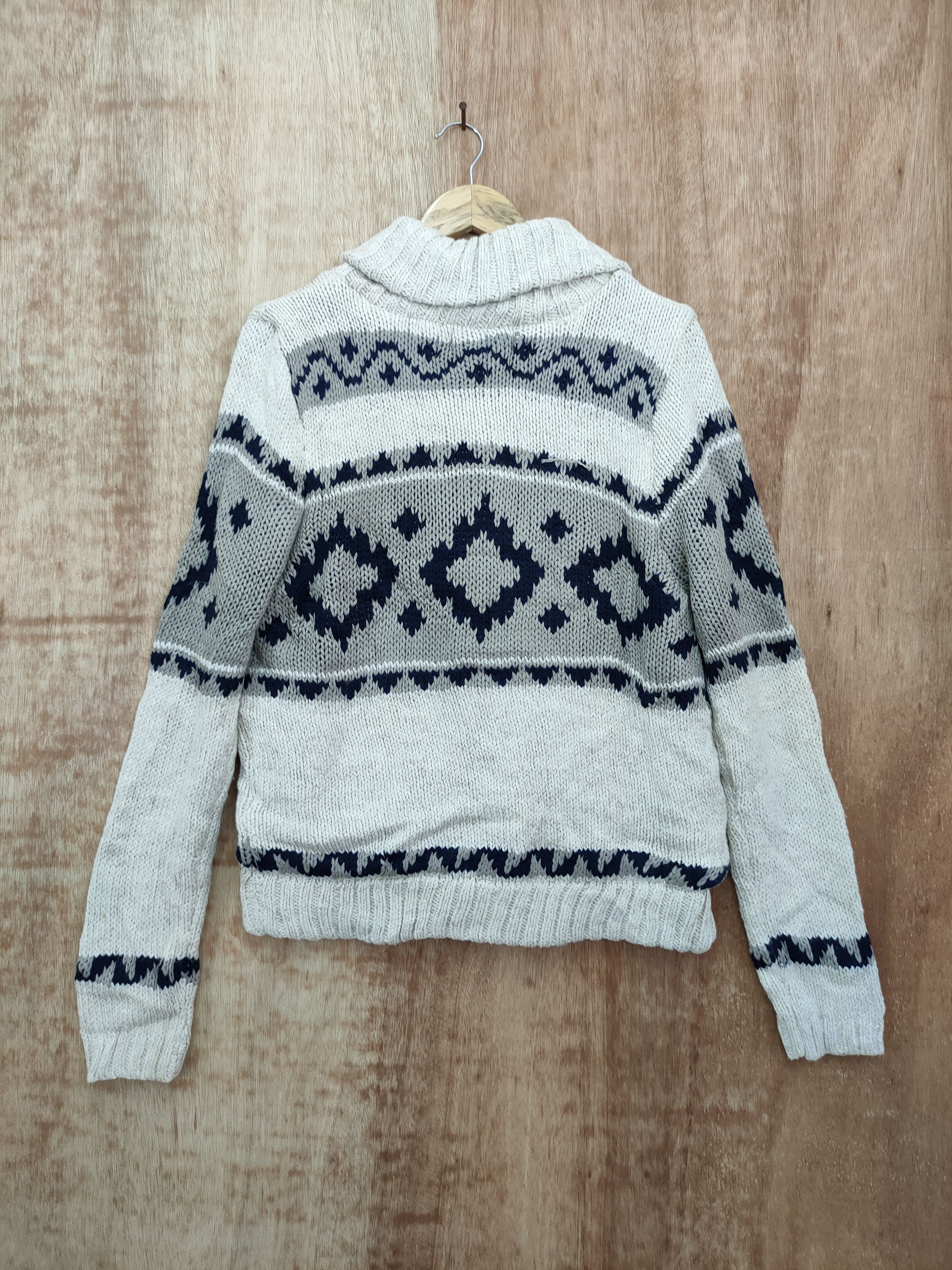 Homespun Knitwear DL Stranger Heaven cardigan navajo vintage knitwear #46-145 Size US M / EU 48-50 / 2 - 7 Thumbnail