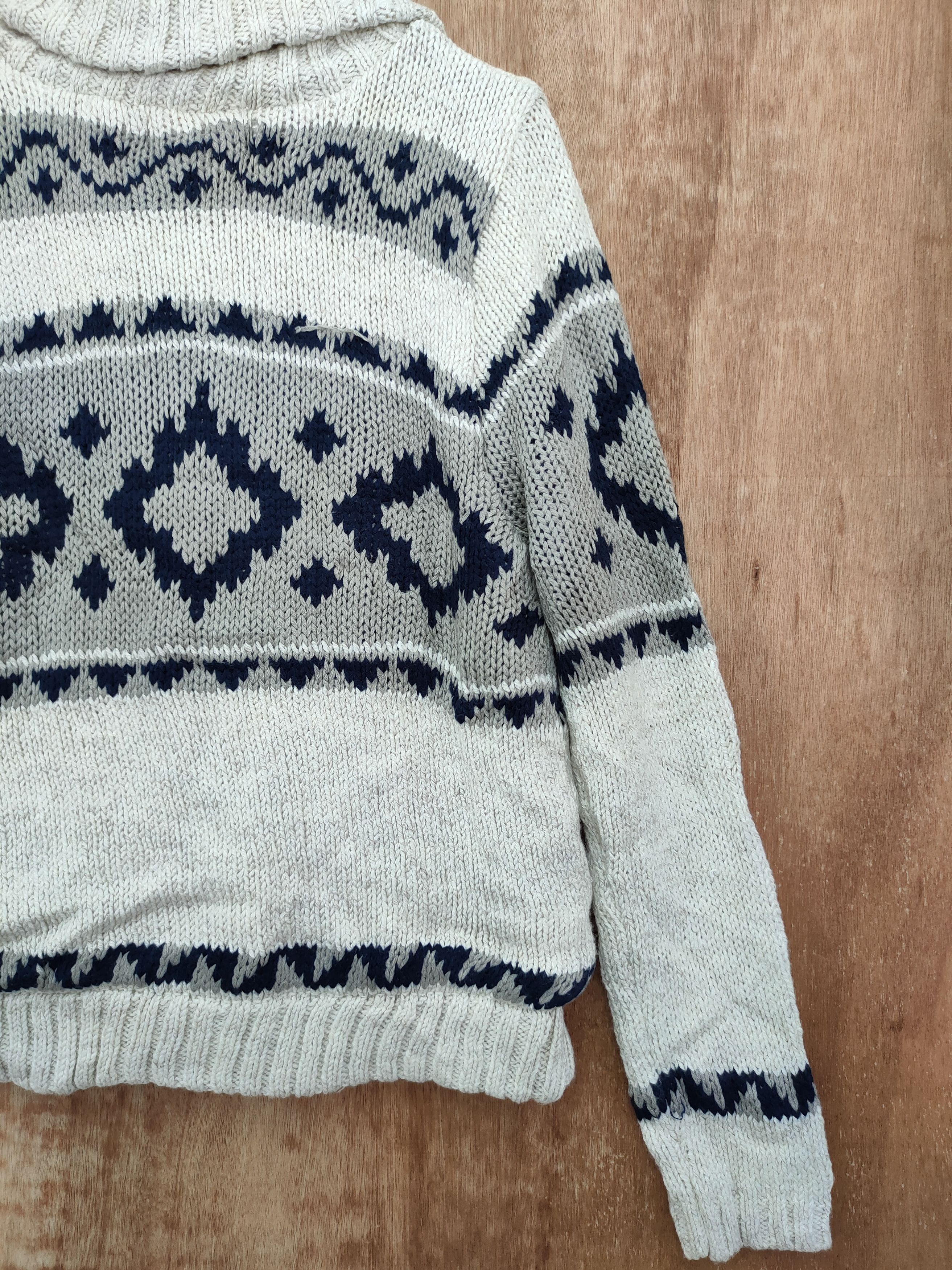 Homespun Knitwear DL Stranger Heaven cardigan navajo vintage knitwear #46-145 Size US M / EU 48-50 / 2 - 9 Thumbnail
