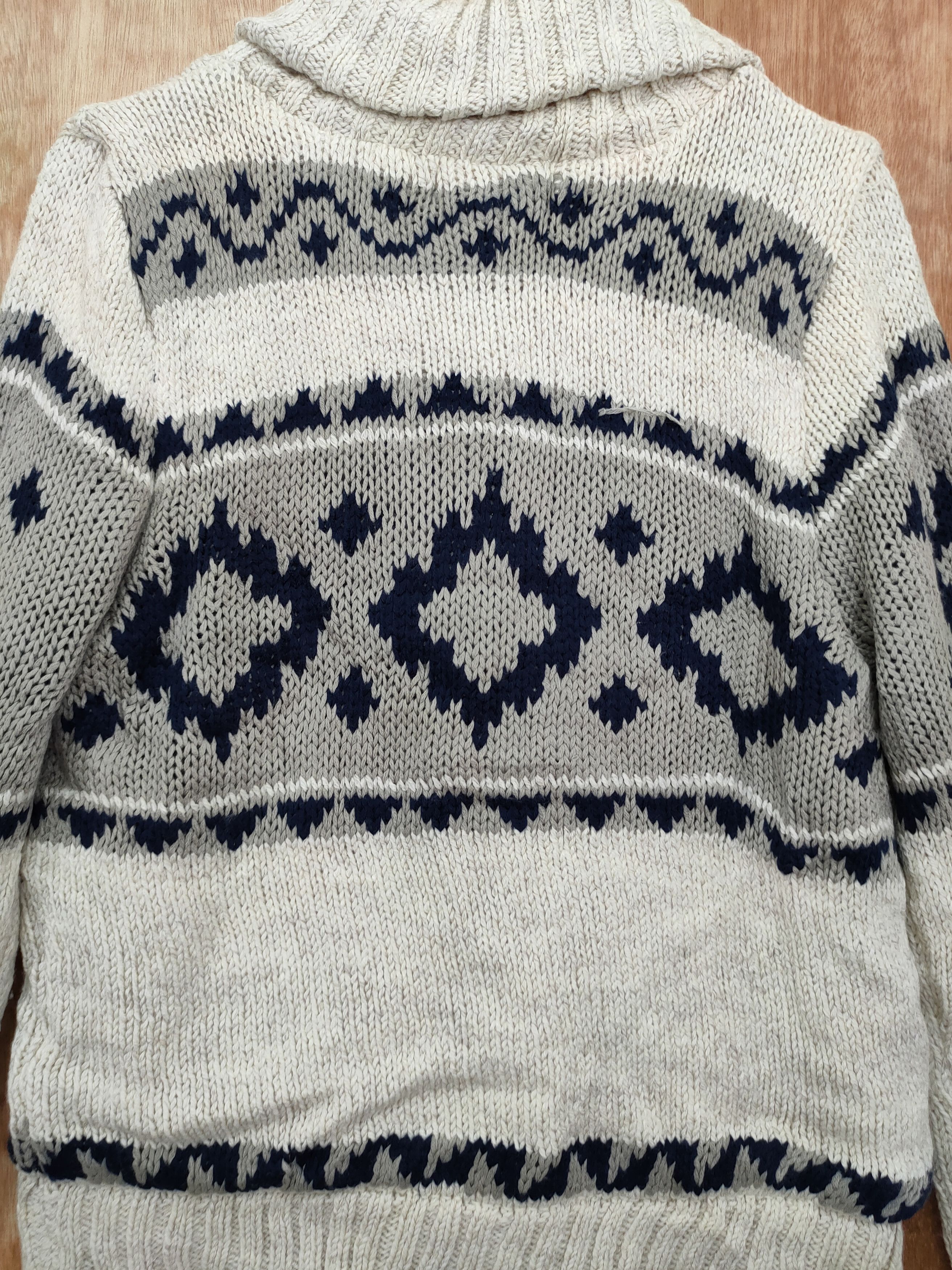 Homespun Knitwear DL Stranger Heaven cardigan navajo vintage knitwear #46-145 Size US M / EU 48-50 / 2 - 10 Thumbnail