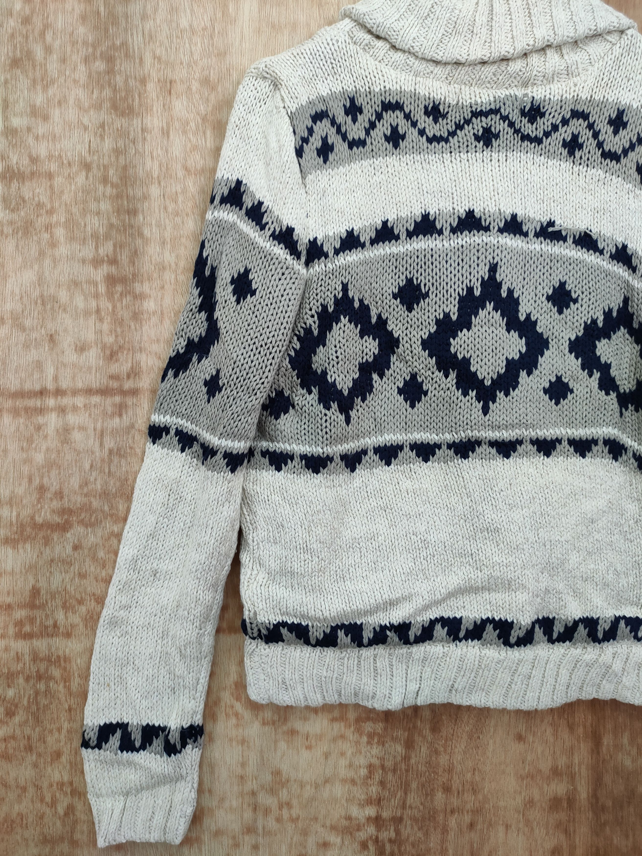 Homespun Knitwear DL Stranger Heaven cardigan navajo vintage knitwear #46-145 Size US M / EU 48-50 / 2 - 8 Thumbnail