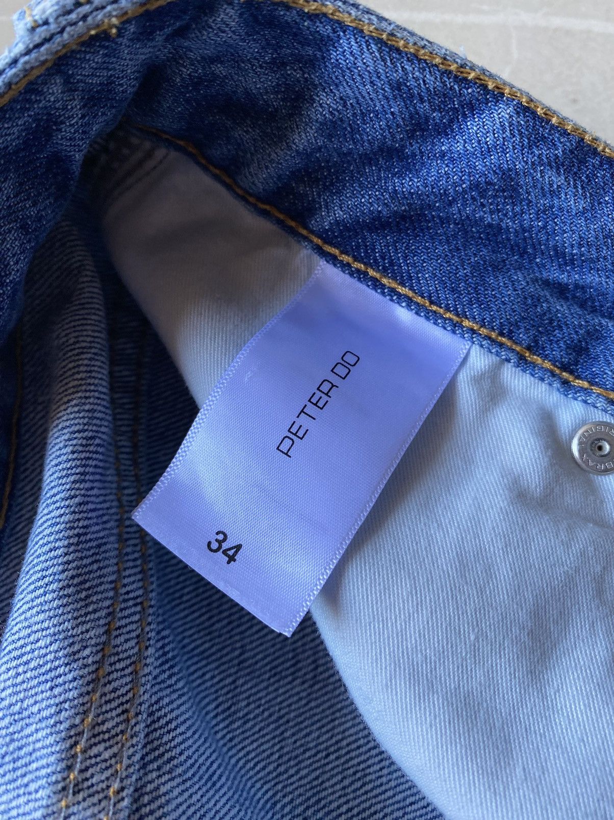 Peter Do SS21 Combo Denim Jeans