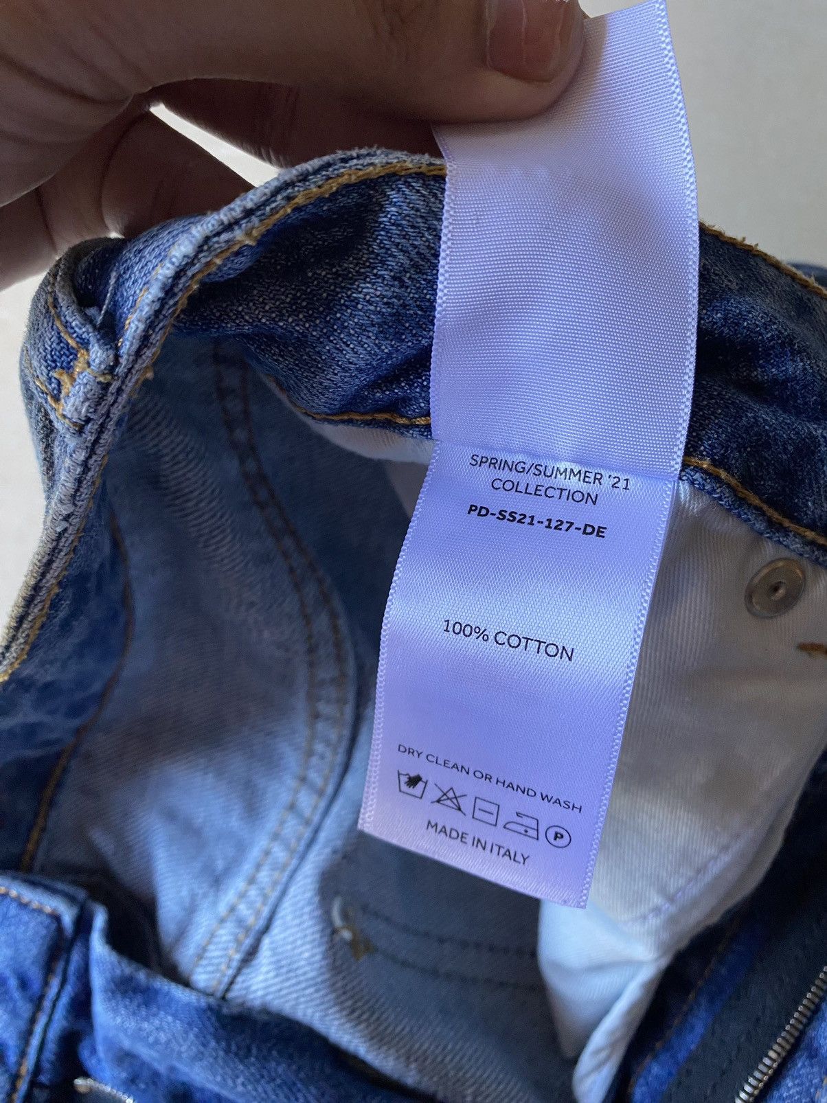 Peter Do SS21 Combo Denim Jeans